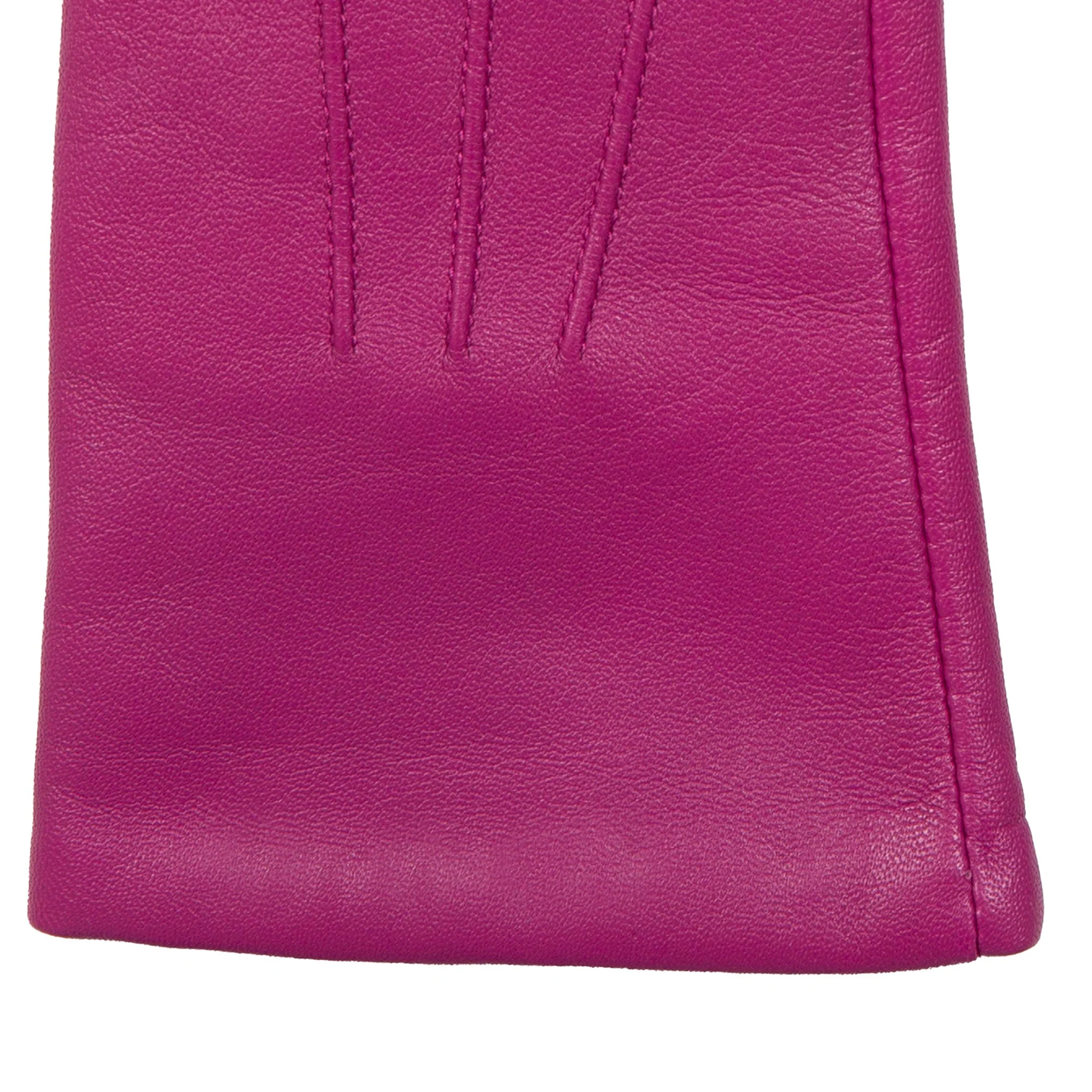 Women's Three-Point Lined Leather Gloves - Image 19