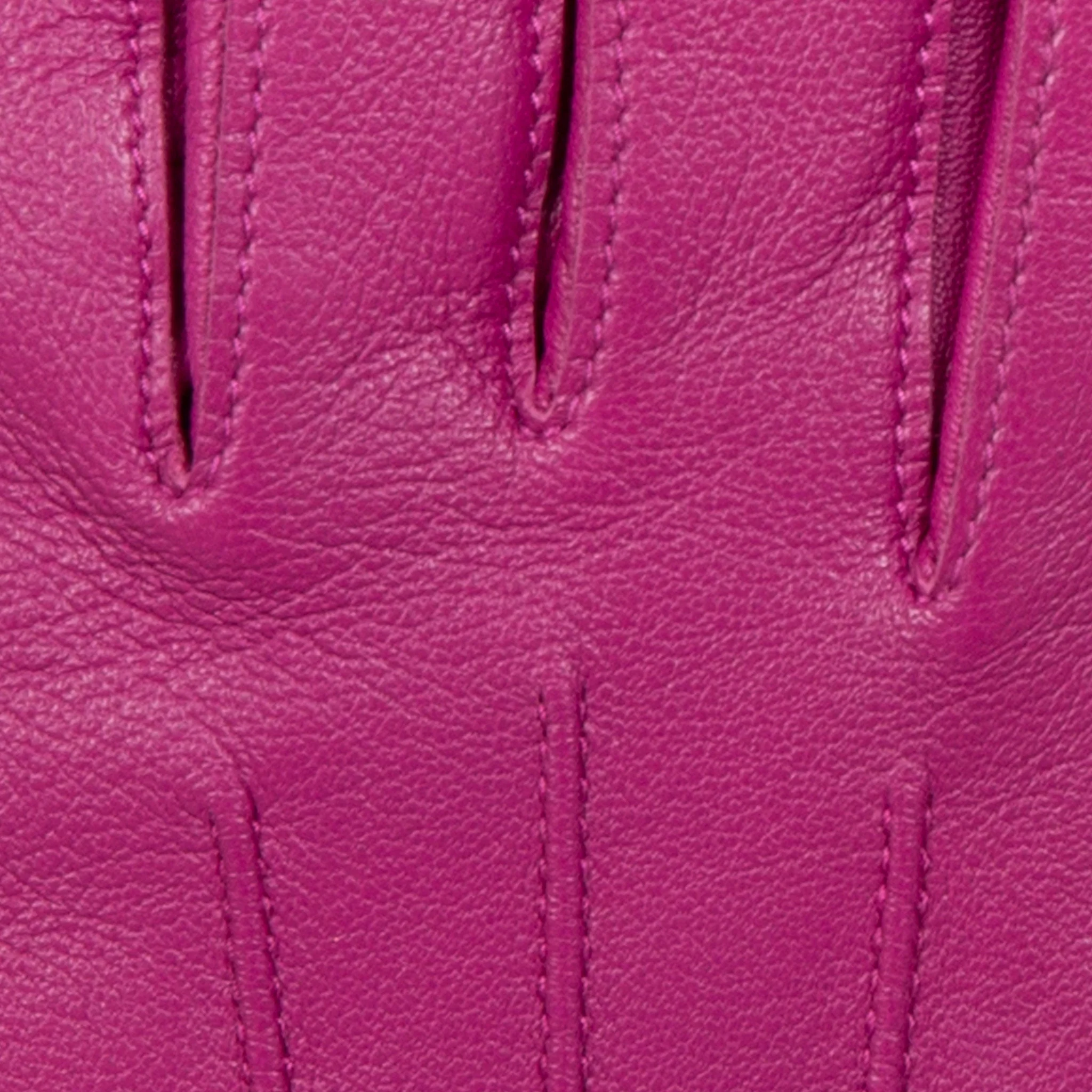 Women's Three-Point Lined Leather Gloves - Image 22