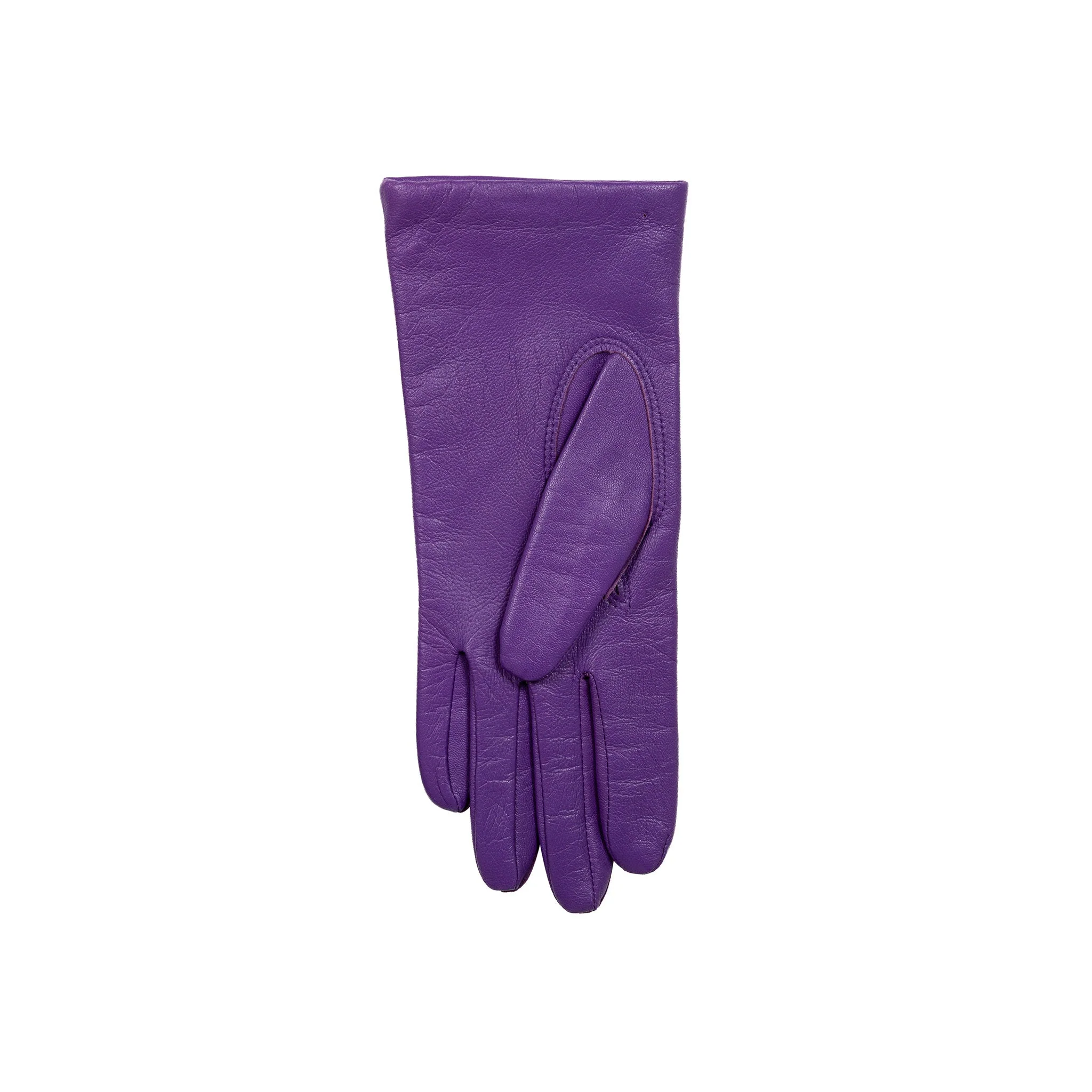 Women's Three-Point Lined Leather Gloves - Image 32
