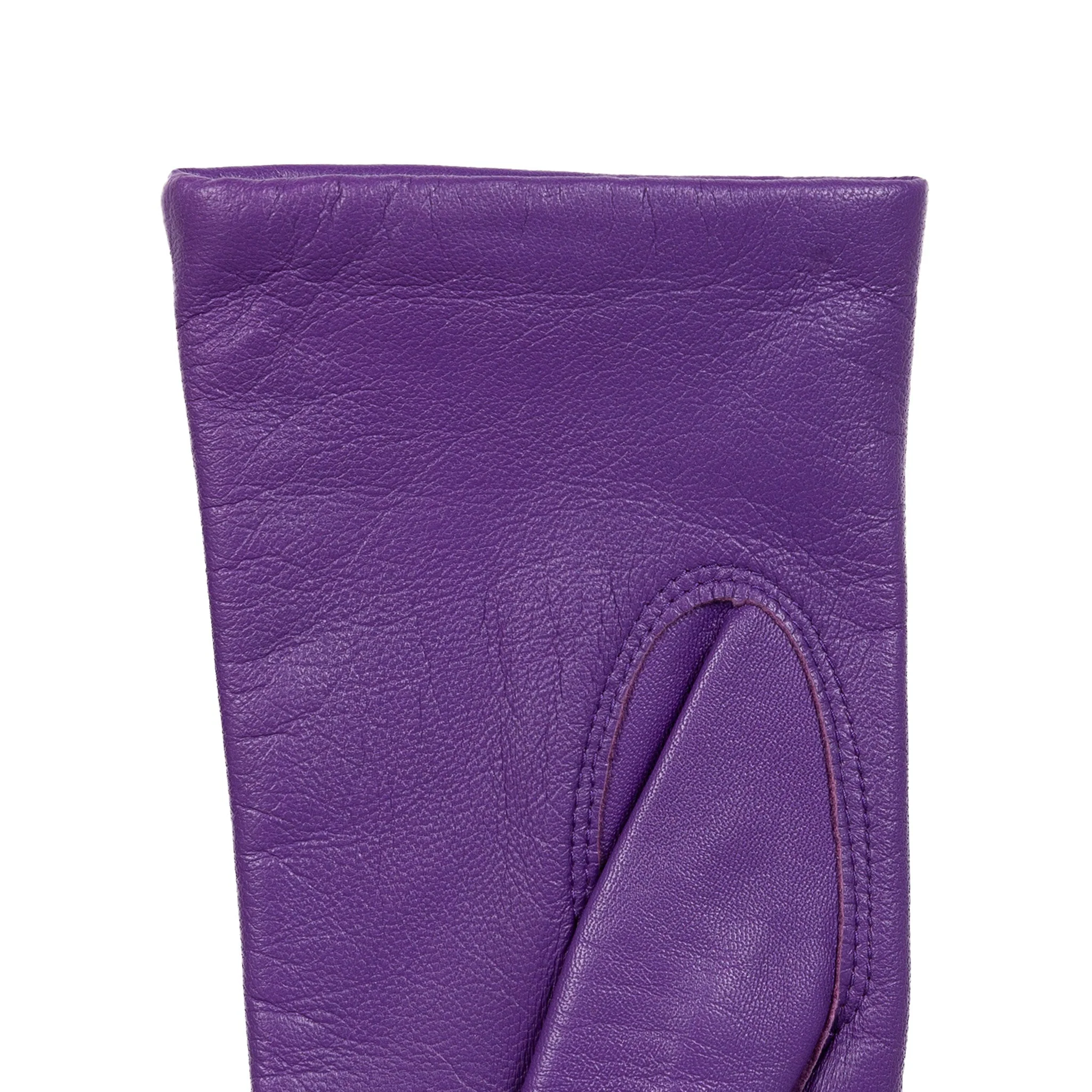 Women's Three-Point Lined Leather Gloves - Image 33