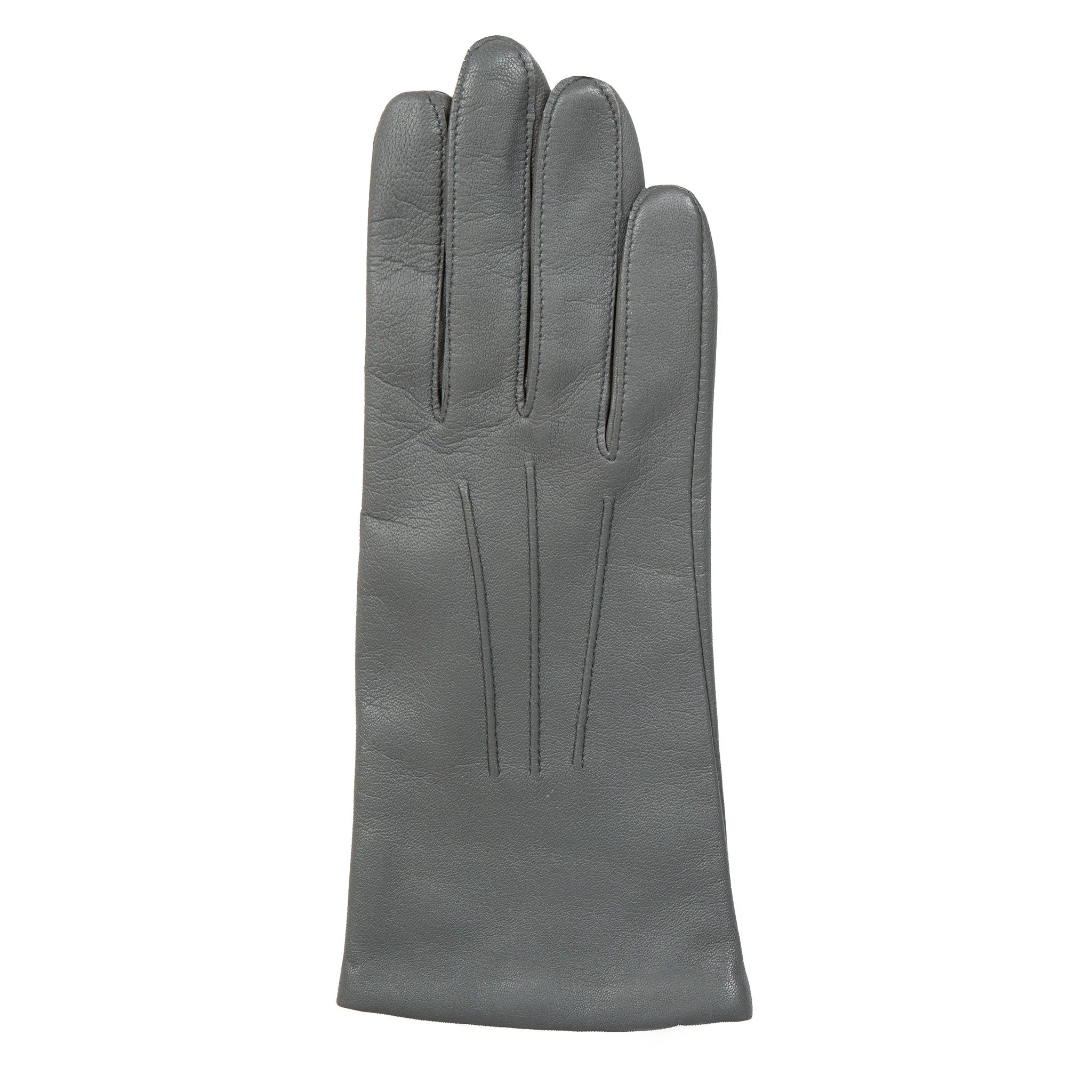 Women's Three-Point Lined Leather Gloves - Image 42