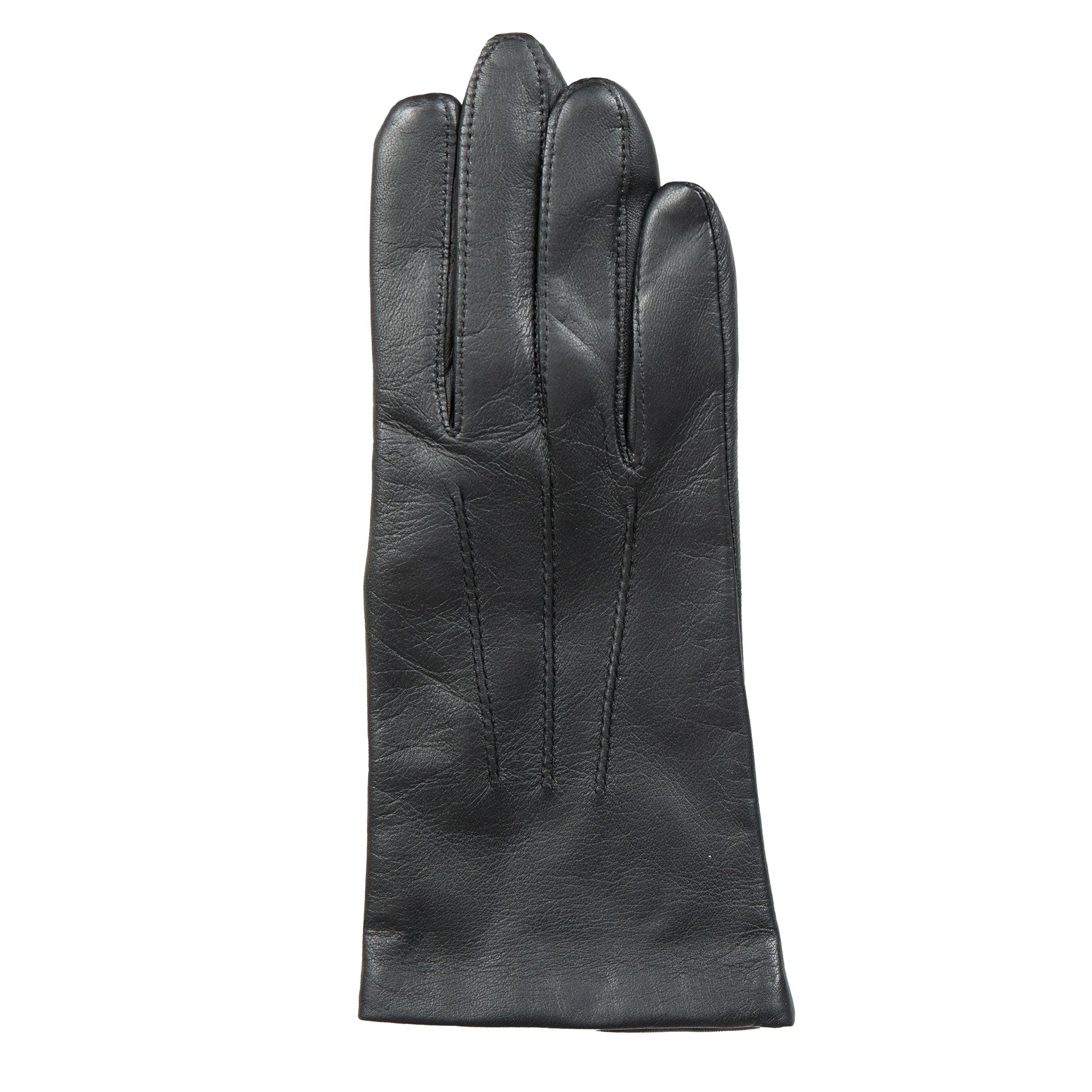 Women's Three-Point Lined Leather Gloves - Image 54