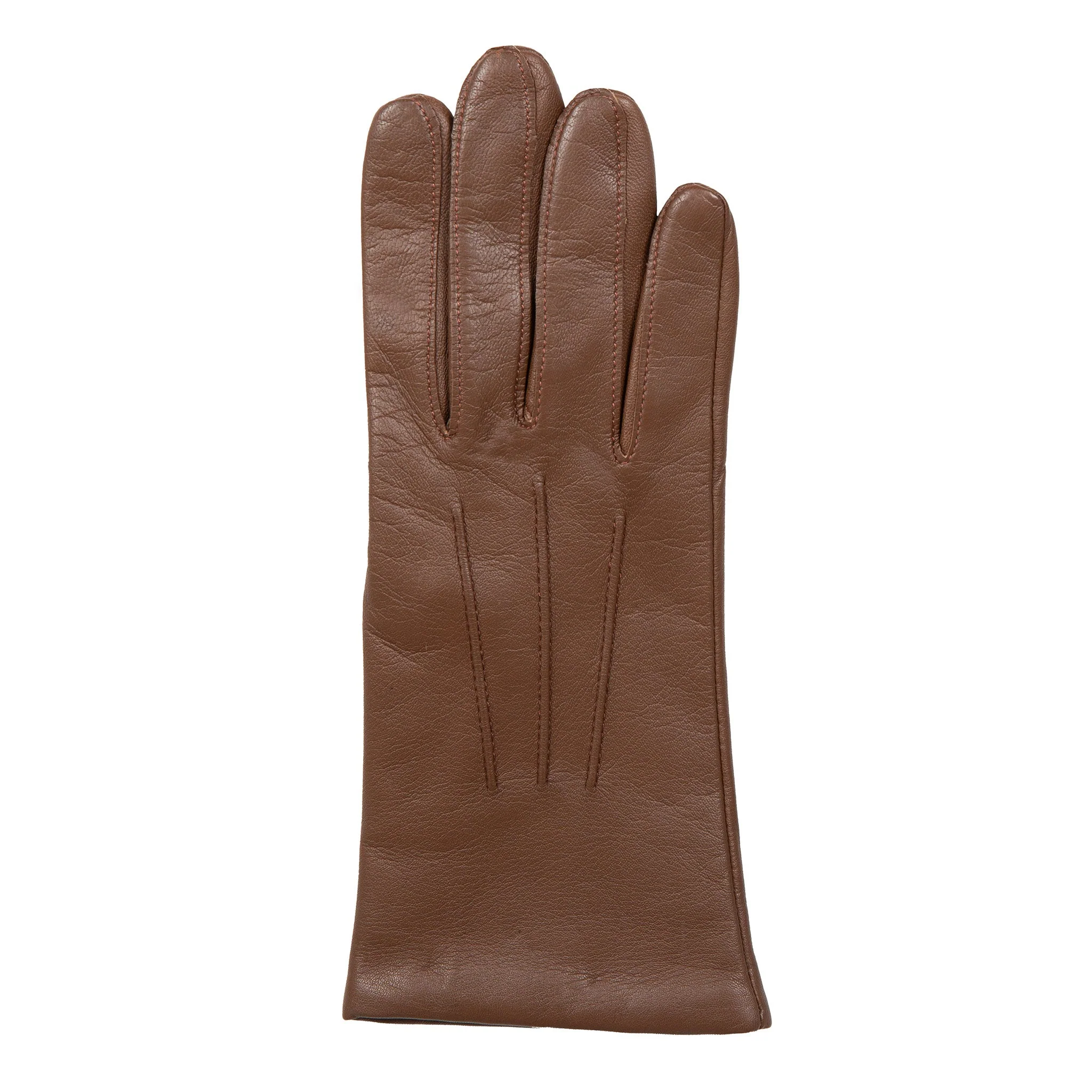 Women's Three-Point Lined Leather Gloves - Image 66