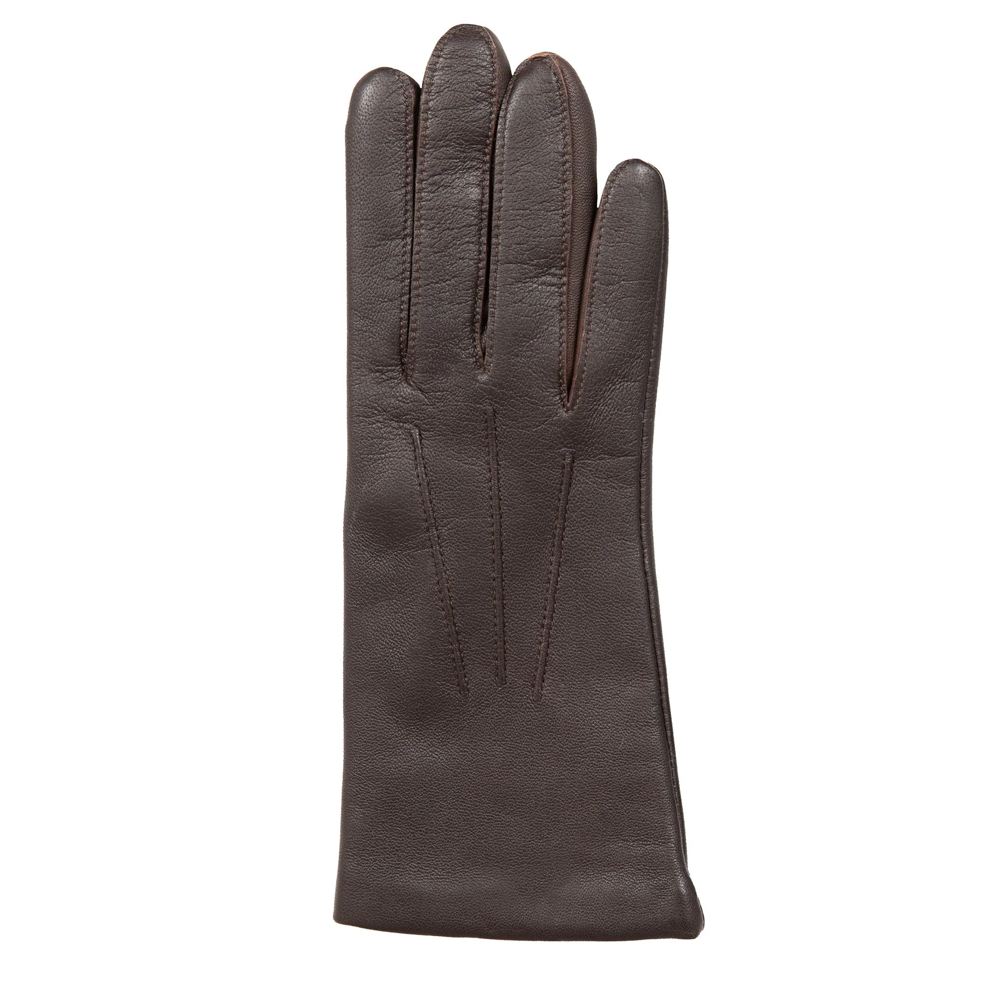 Women's Three-Point Lined Leather Gloves - Image 78