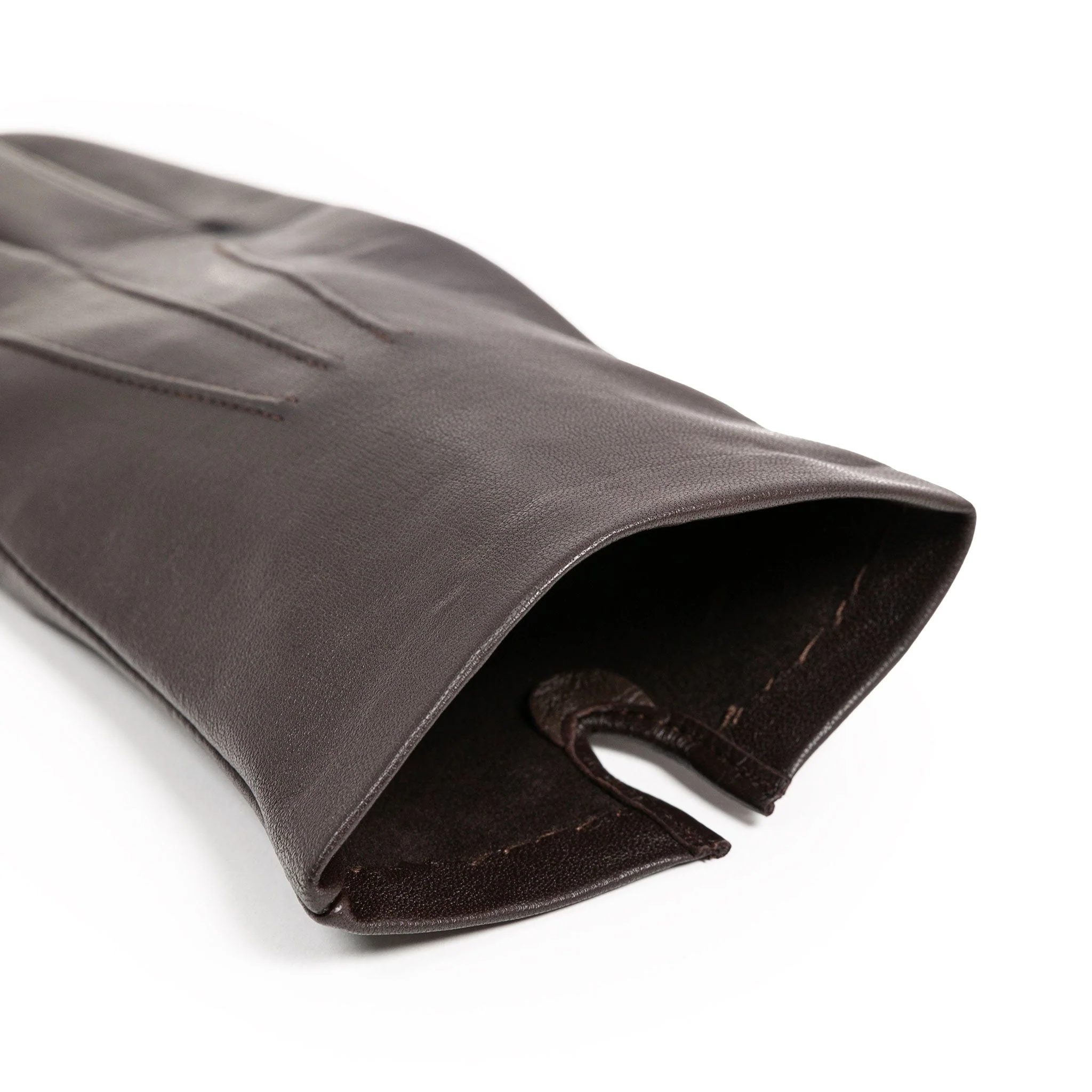 Women's Three-Point Leather Gloves - Image 34