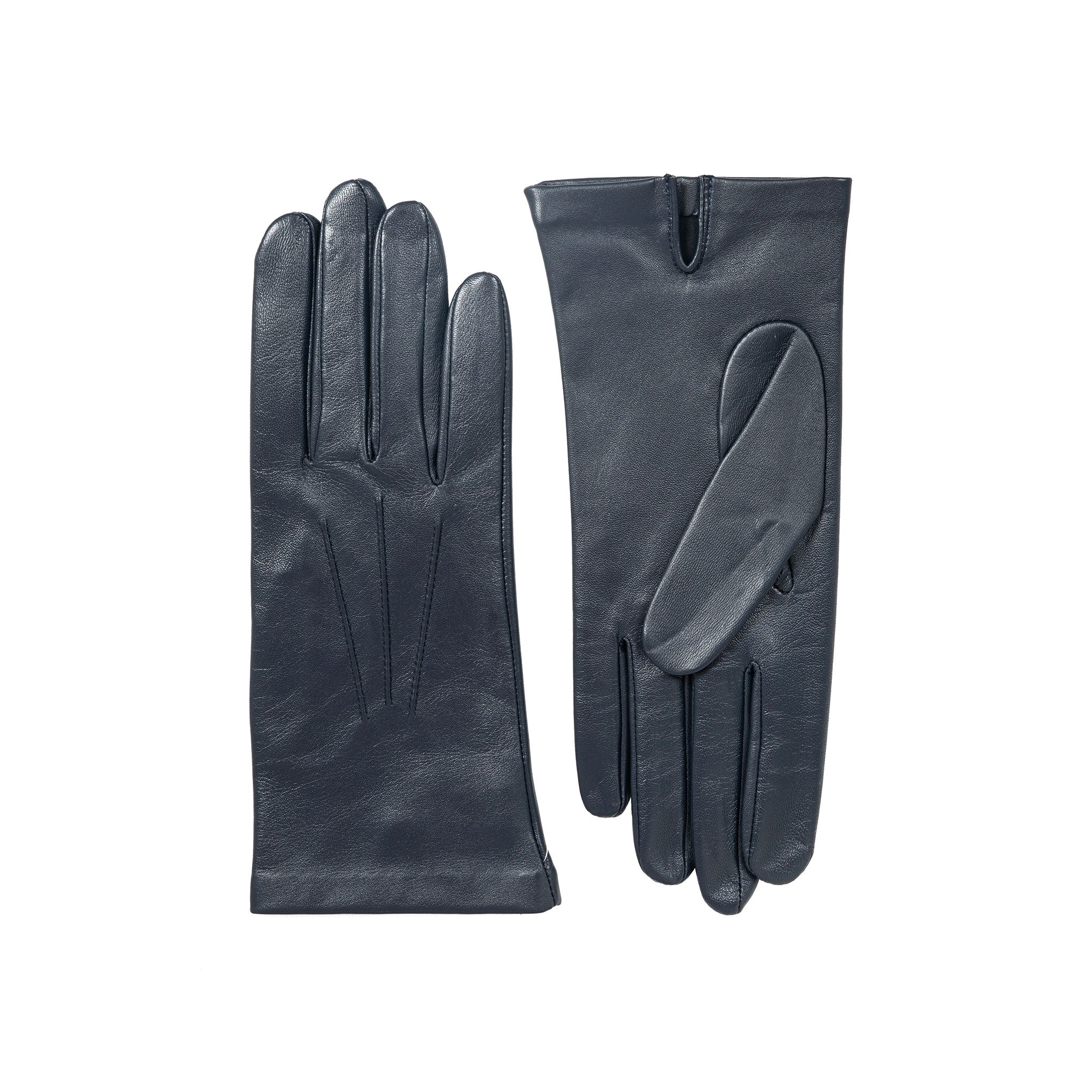 Women's Three-Point Leather Gloves - Image 37