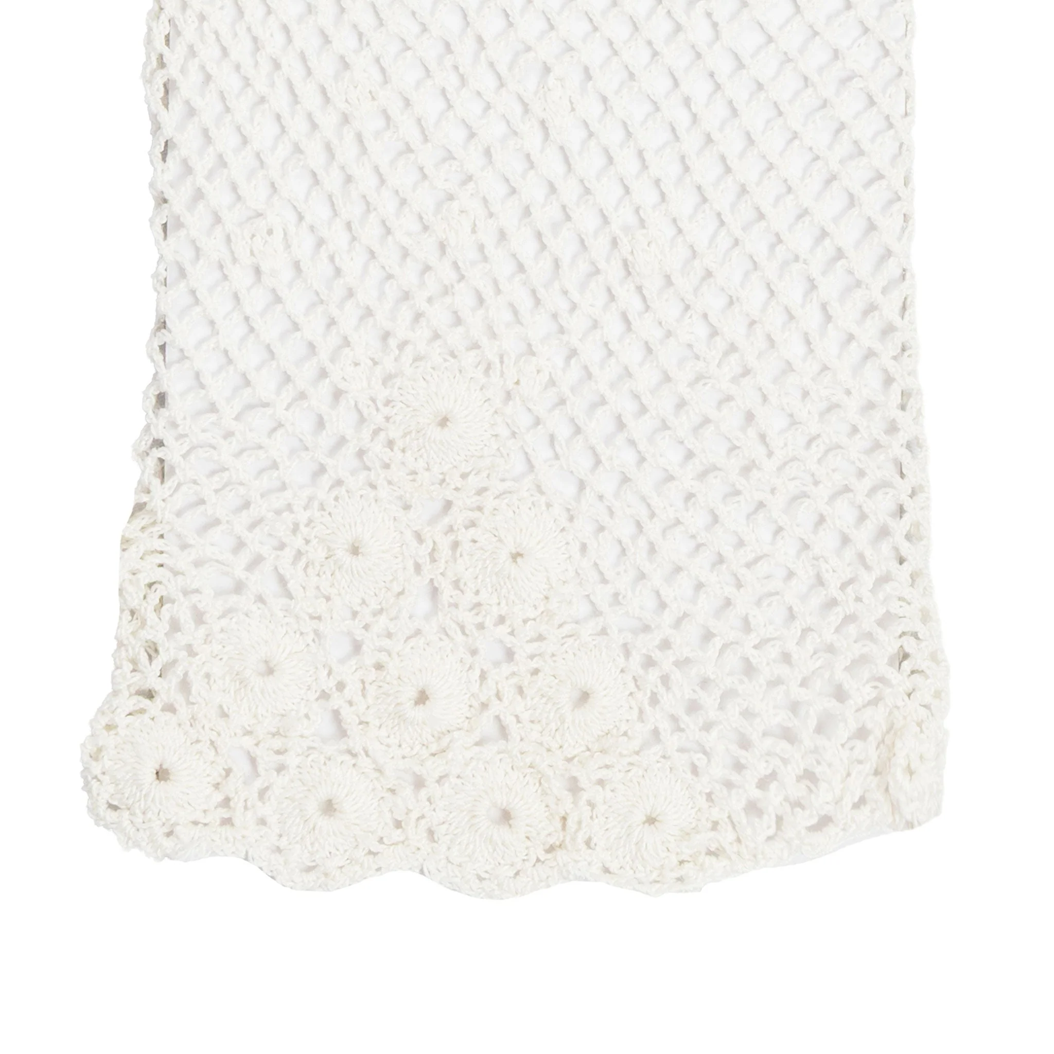 Women's Cotton Crochet Gloves - Image 14