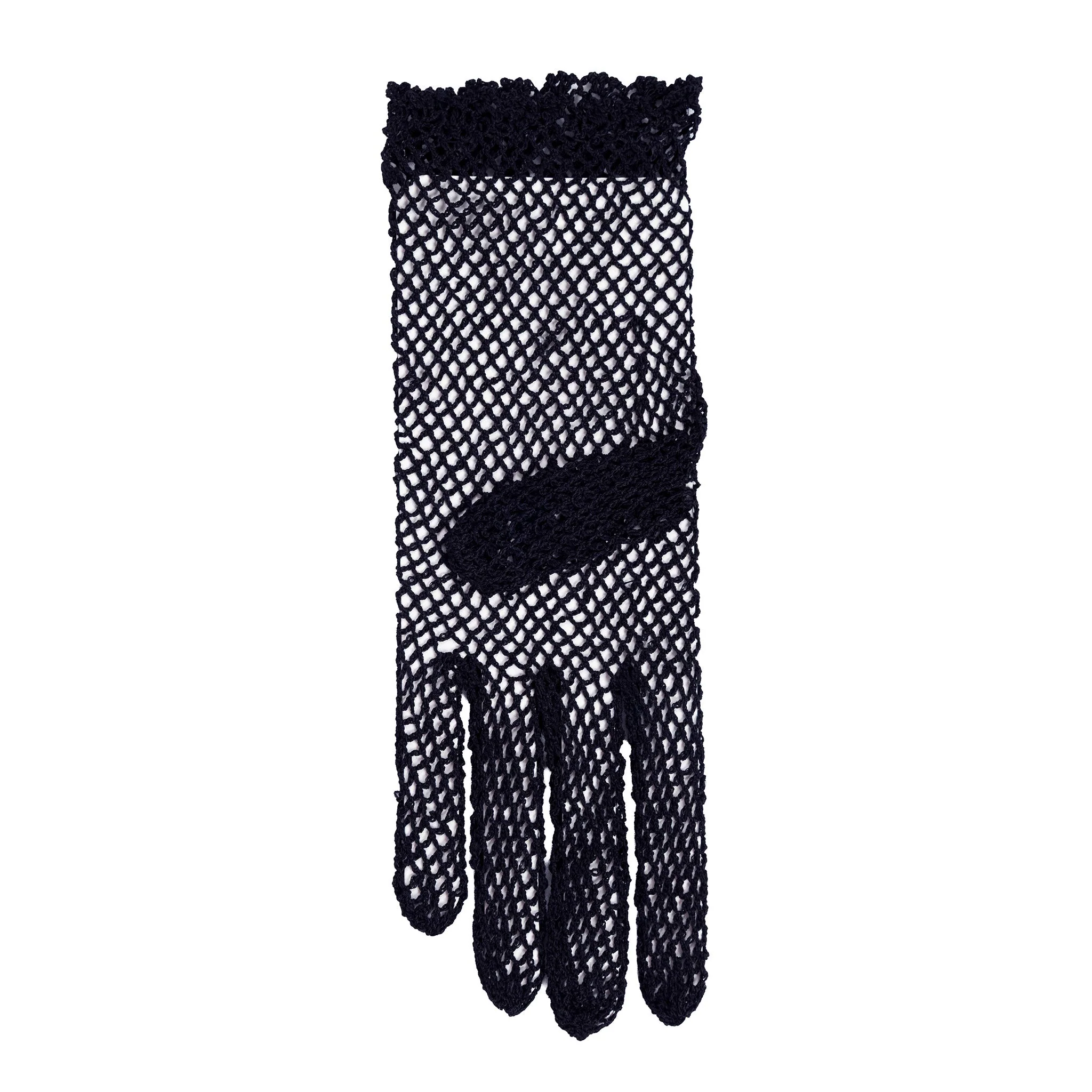 Women's Cotton Crochet Gloves - Image 6