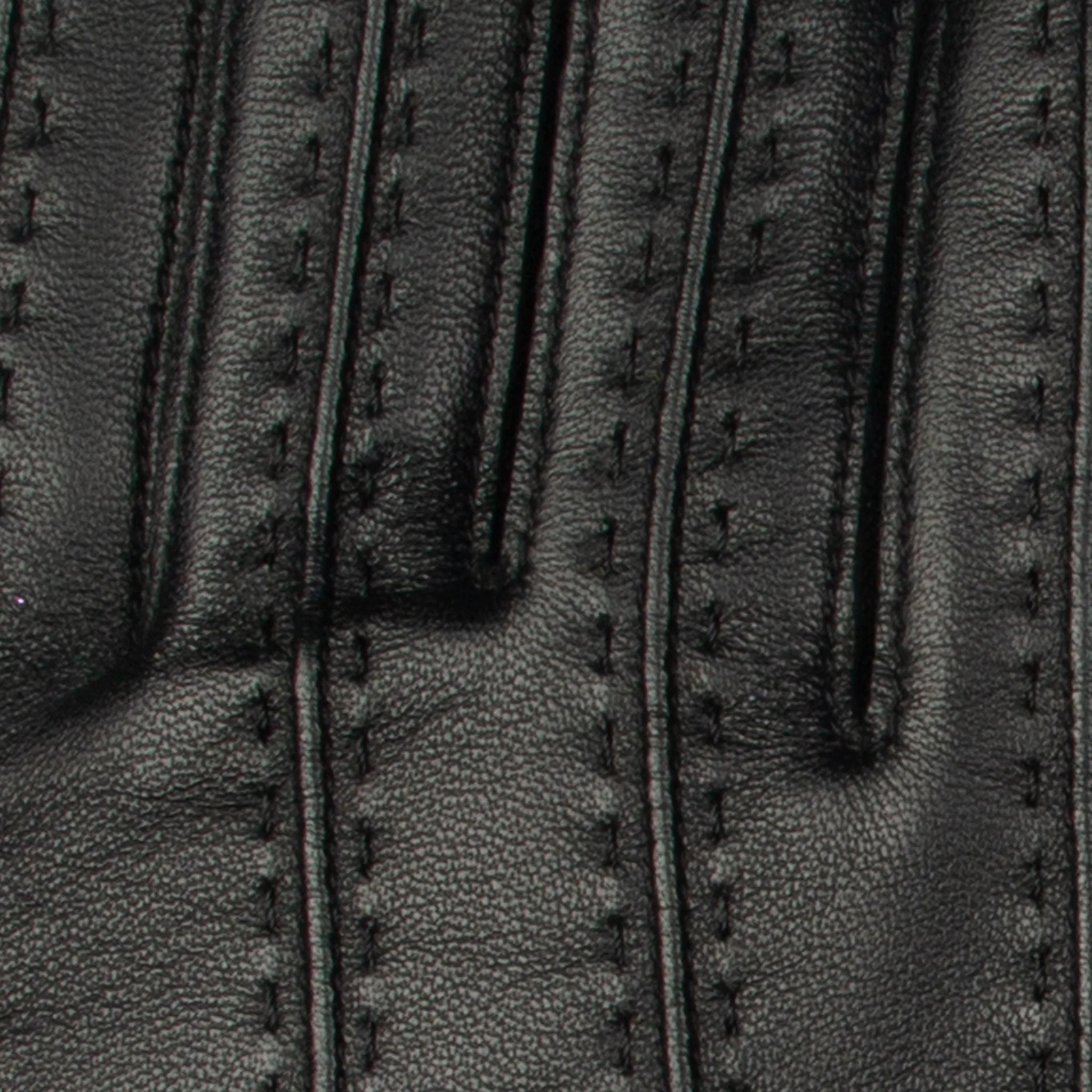 Women's Faux Fur-Lined Leather Gloves with Stitch Detail and Faux Fur Cuffs - Image 20