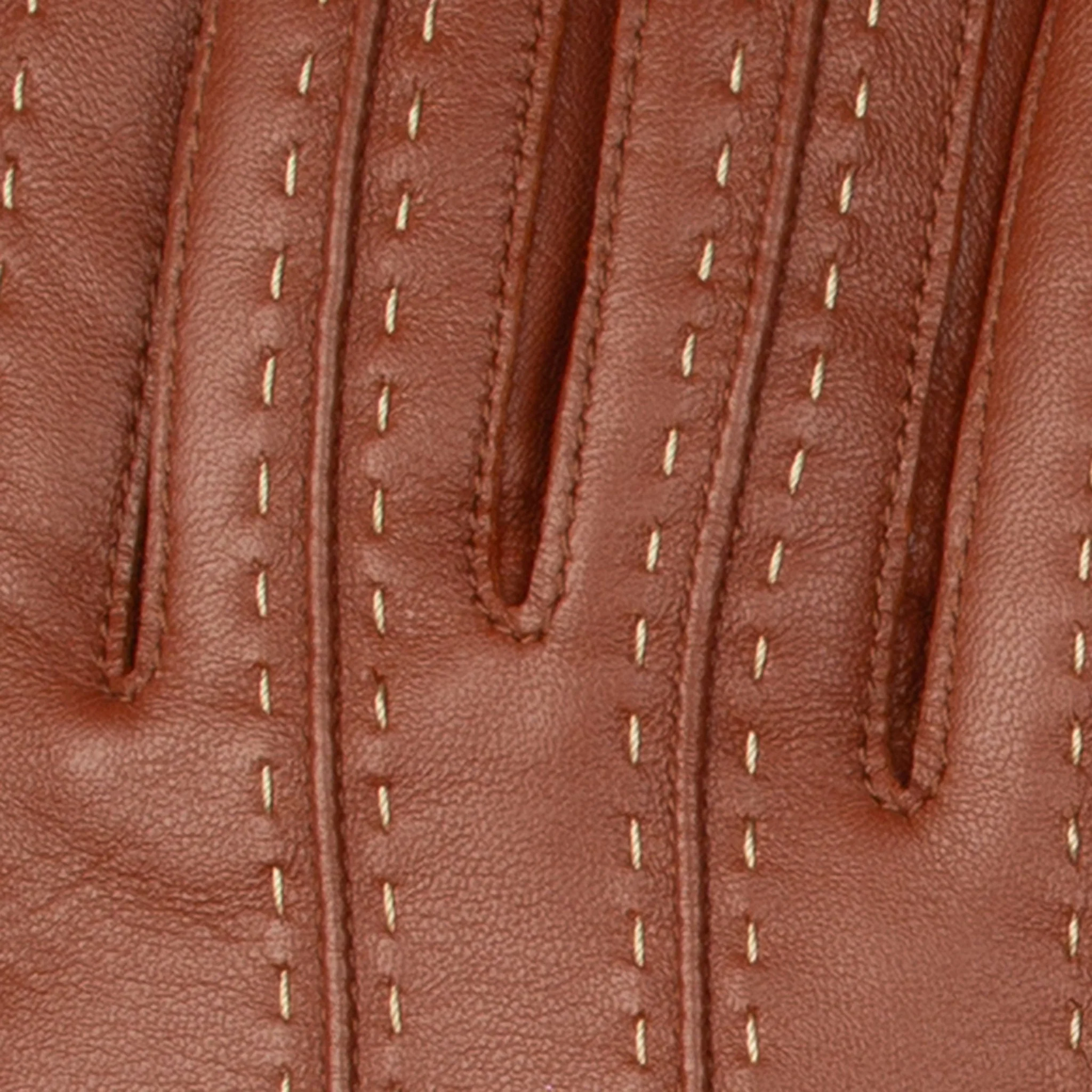 Women's Faux Fur-Lined Leather Gloves with Stitch Detail and Faux Fur Cuffs - Image 44