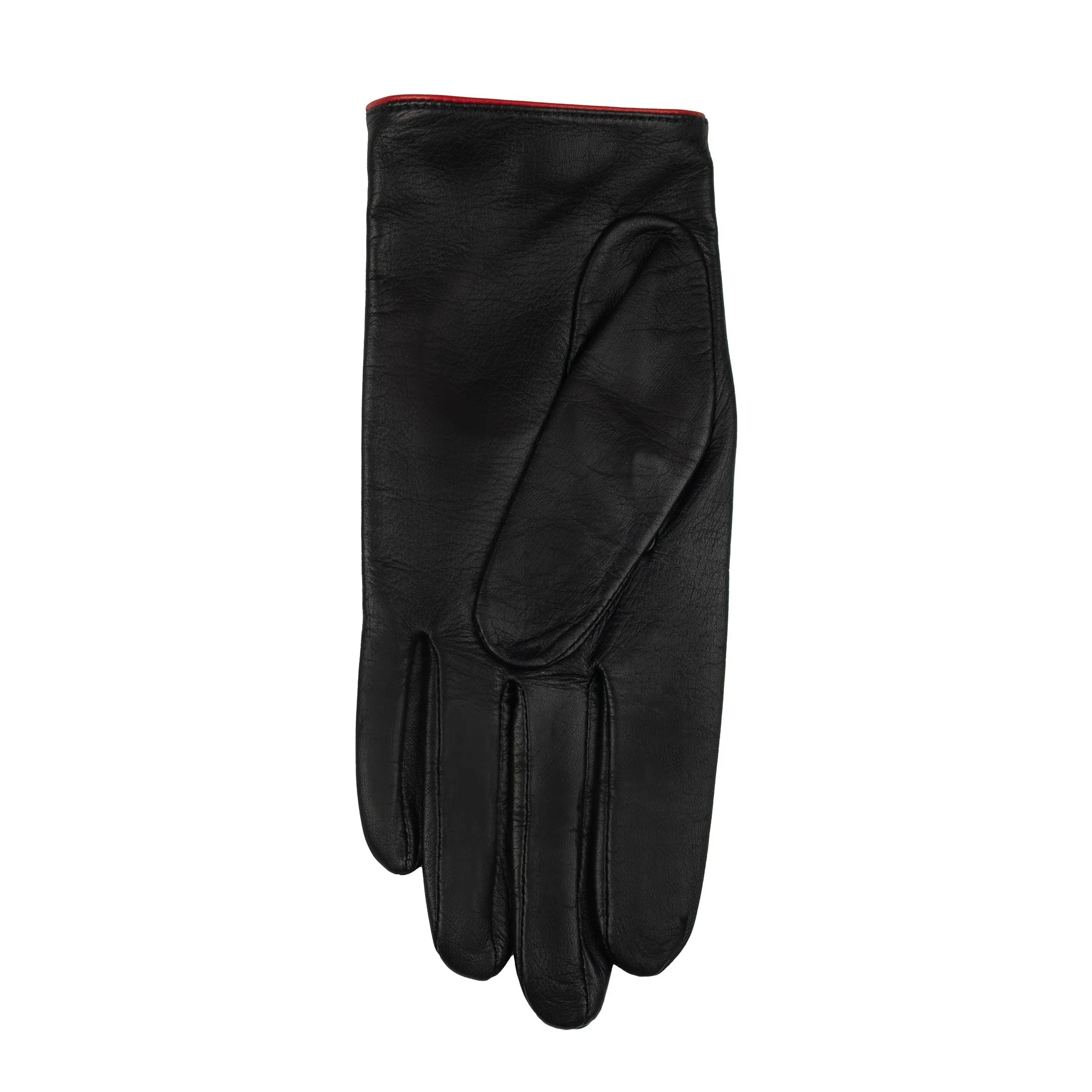 Women's Leather Driving Gloves with Heart Cut-out - Image 16