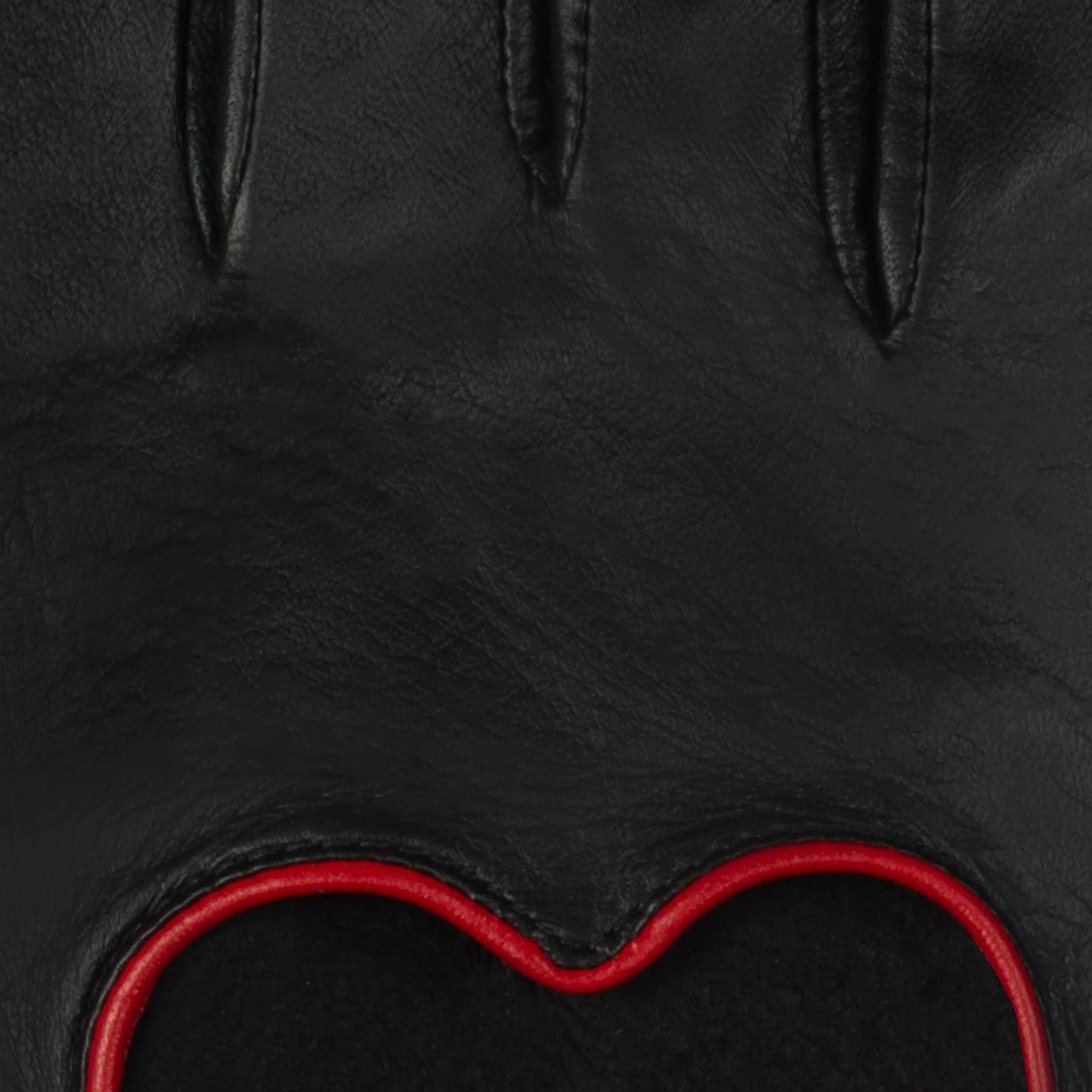 Women's Leather Driving Gloves with Heart Cut-out - Image 18