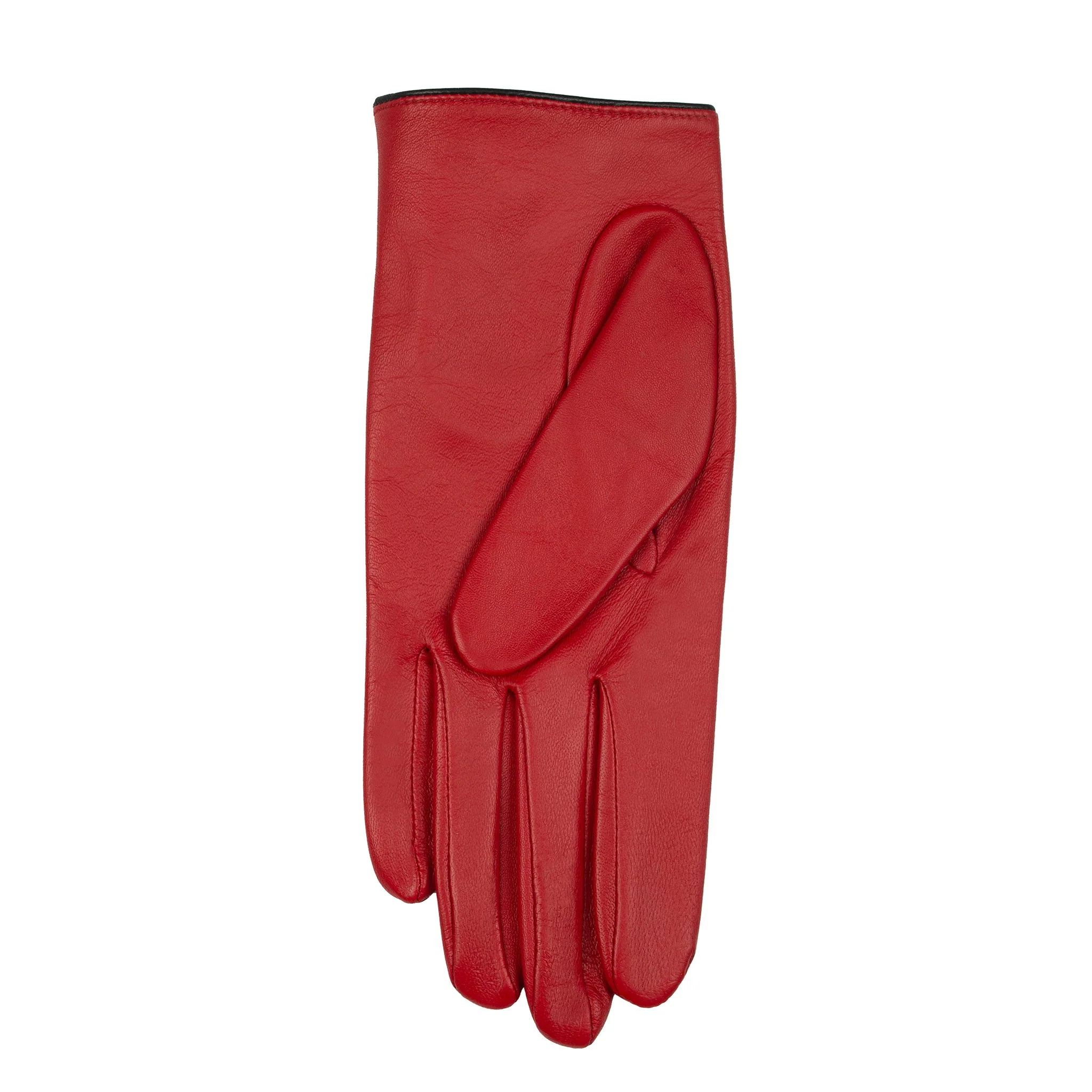 Women's Leather Driving Gloves with Heart Cut-out - Image 7