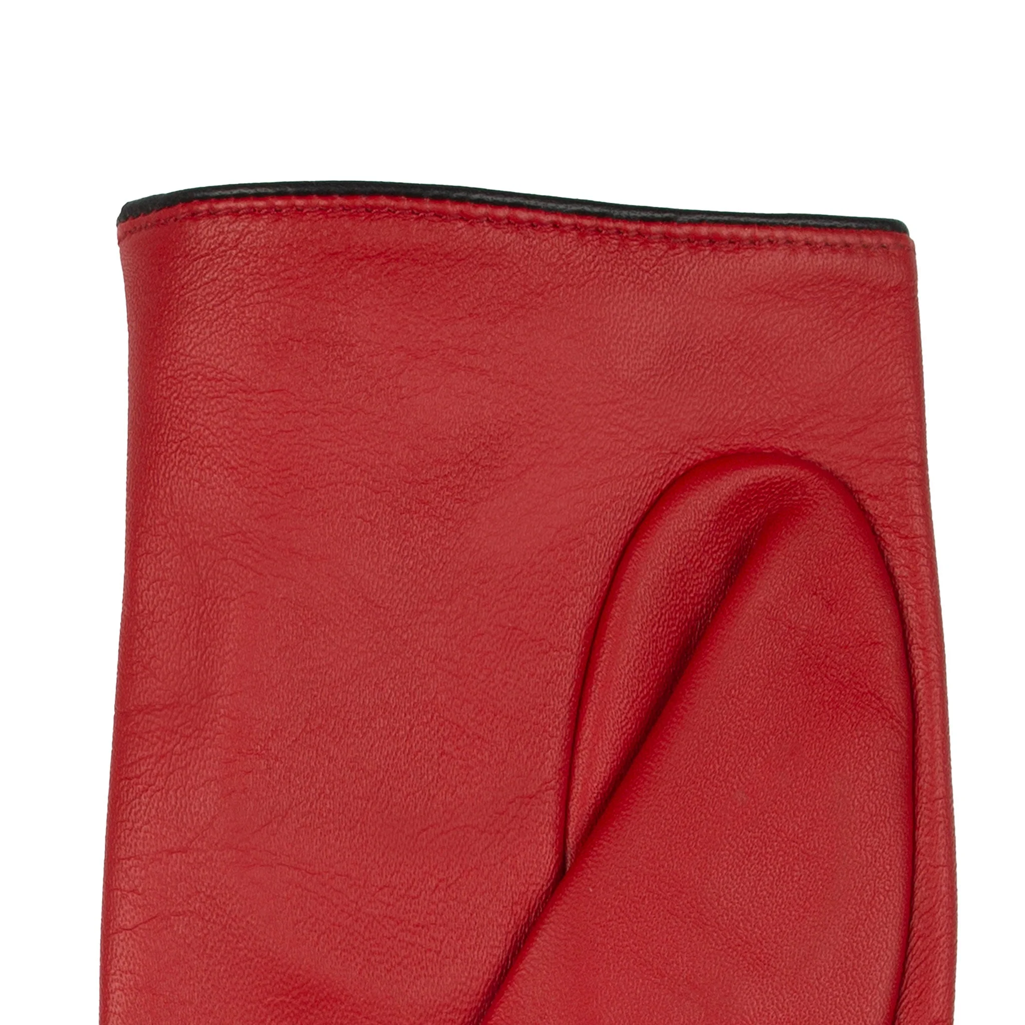 Women's Leather Driving Gloves with Heart Cut-out - Image 8