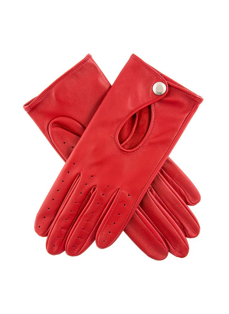 Women's Leather Driving Gloves - Image 12
