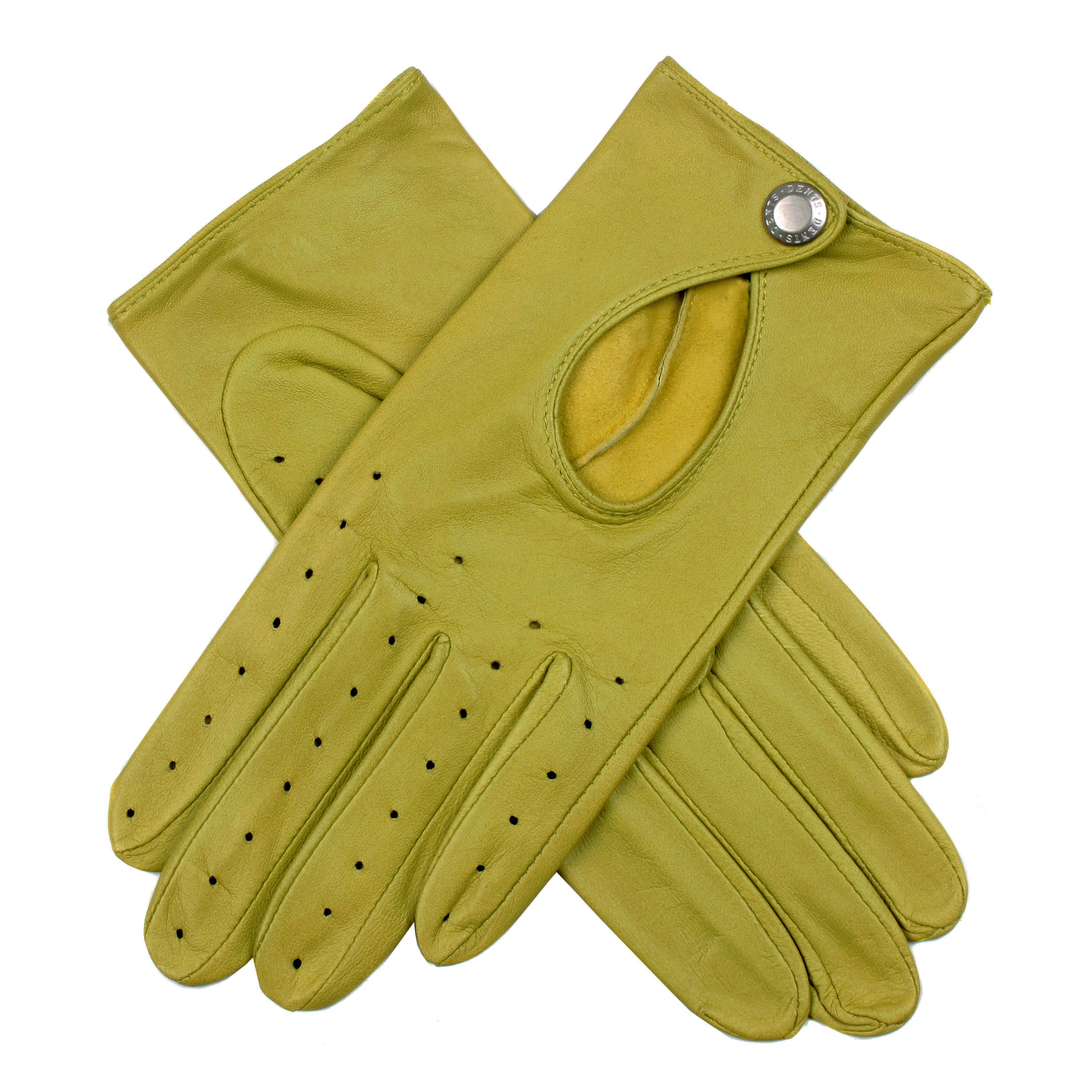 Women's Leather Driving Gloves - Image 127