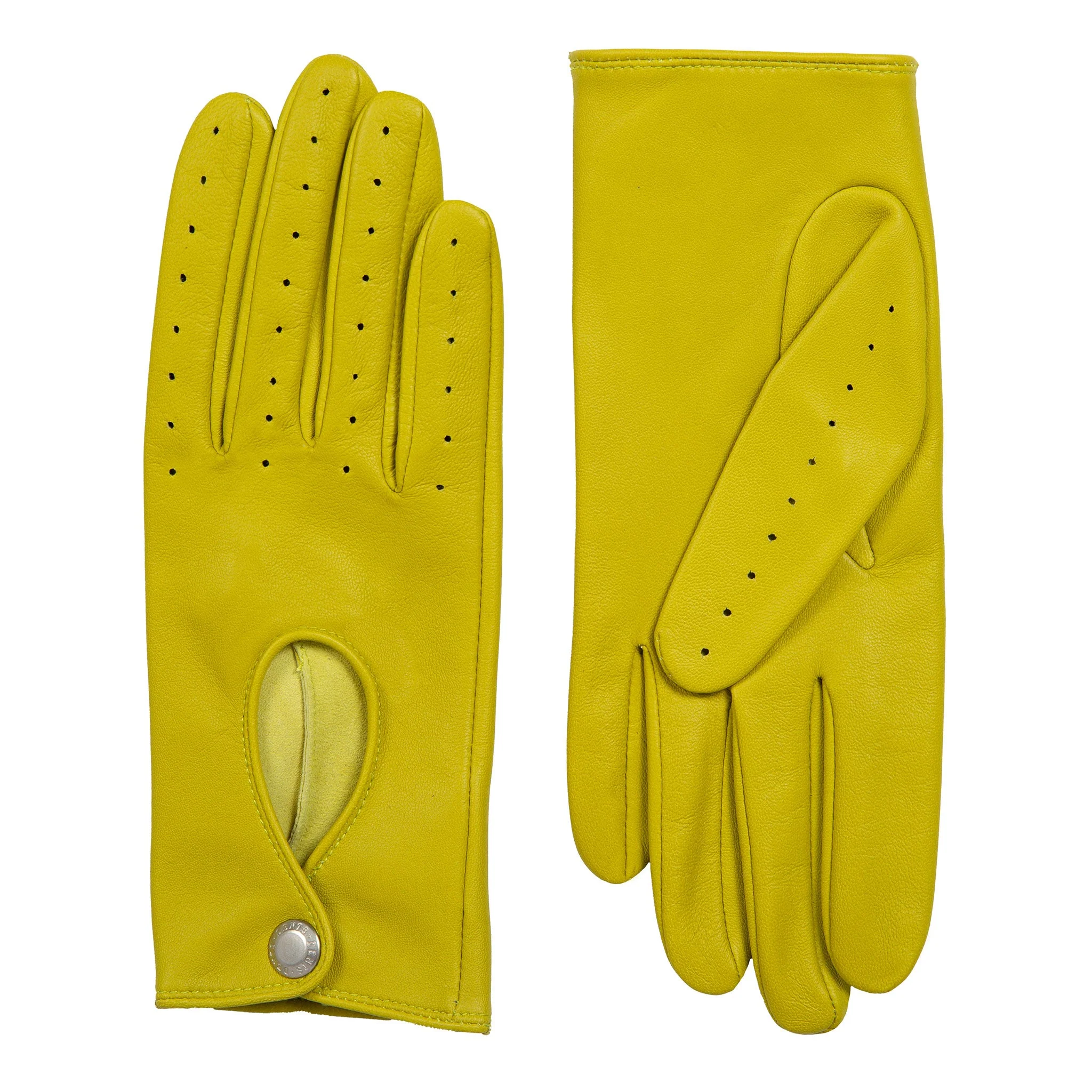 Women's Leather Driving Gloves - Image 130