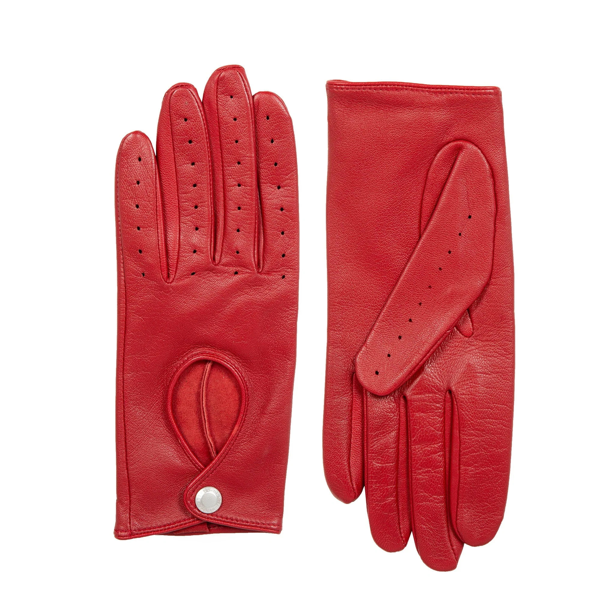 Women's Leather Driving Gloves - Image 15