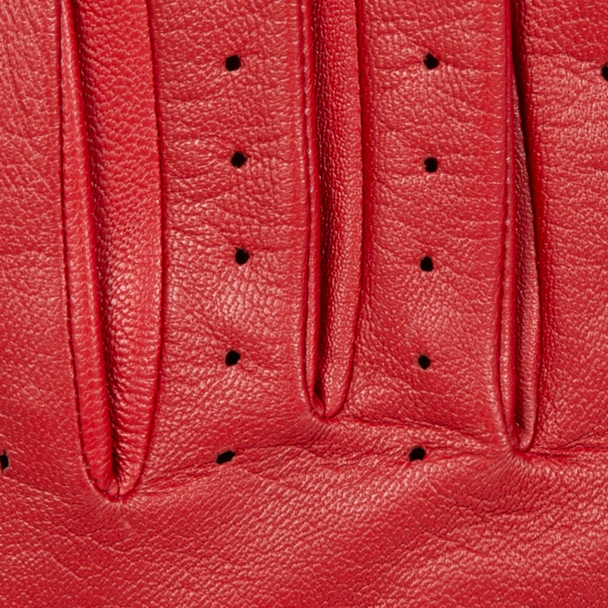 Women's Leather Driving Gloves - Image 20