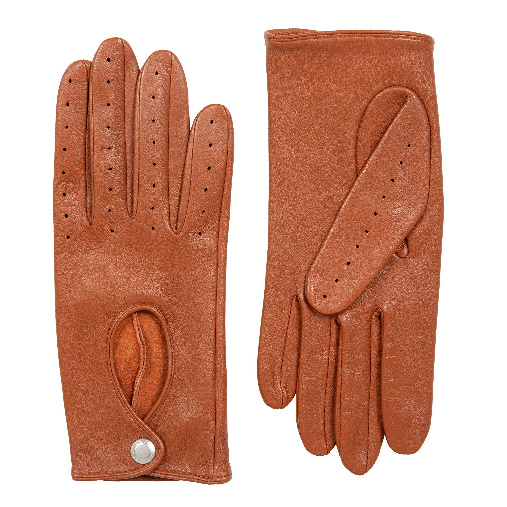Women's Leather Driving Gloves - Image 73