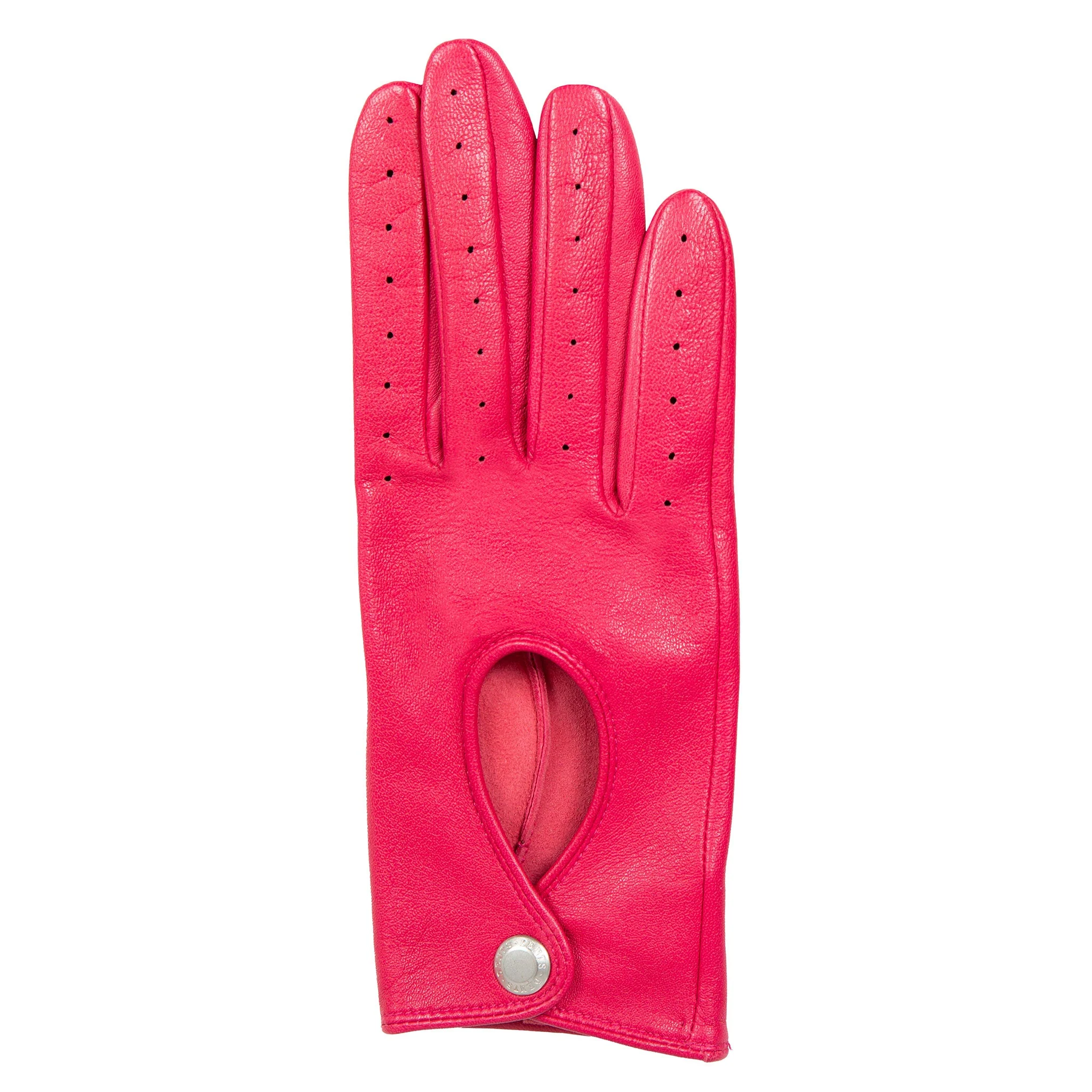 Women's Leather Driving Gloves - Image 96