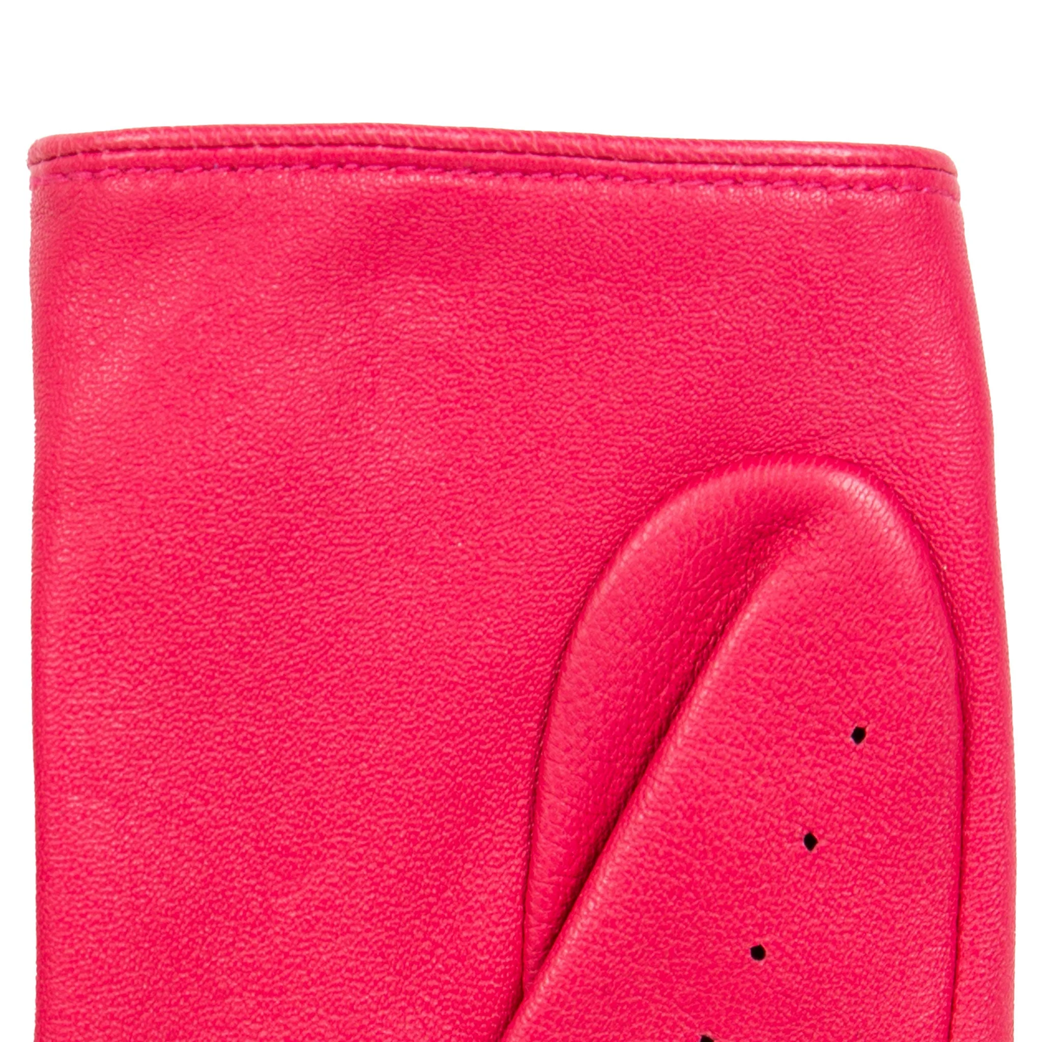 Women's Leather Driving Gloves - Image 99