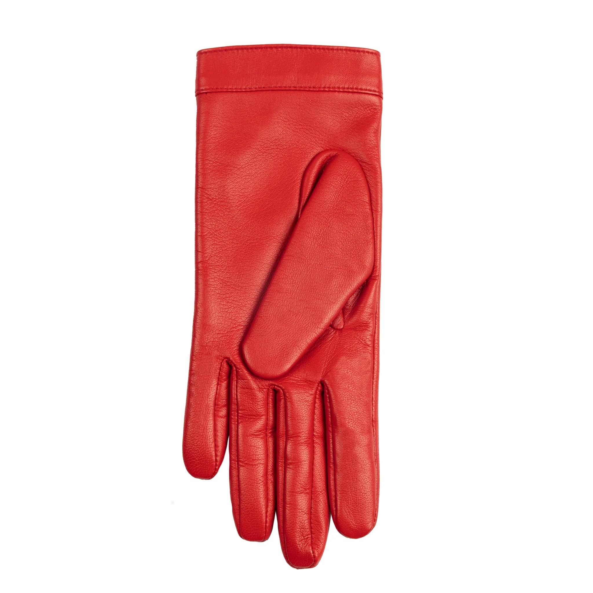 Women's Silk-Lined Leather Driving Gloves with Heart Cut-Out - Image 16