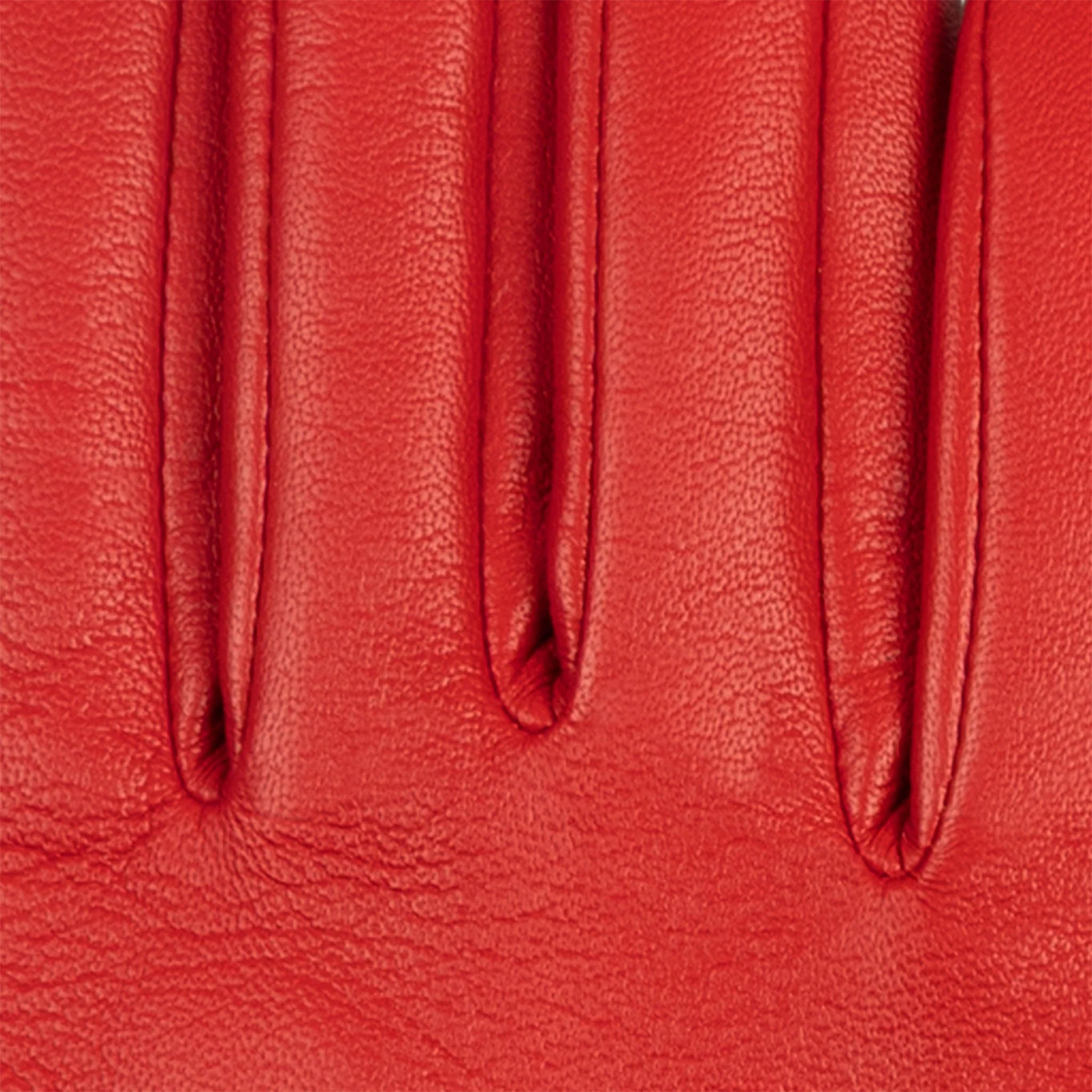 Women's Silk-Lined Leather Driving Gloves with Heart Cut-Out - Image 18