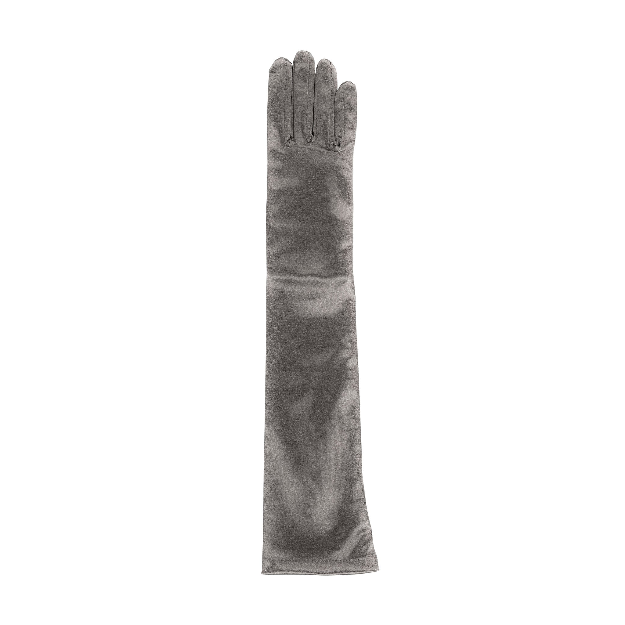 Women's Long Above-Elbow Satin Gloves - Image 39