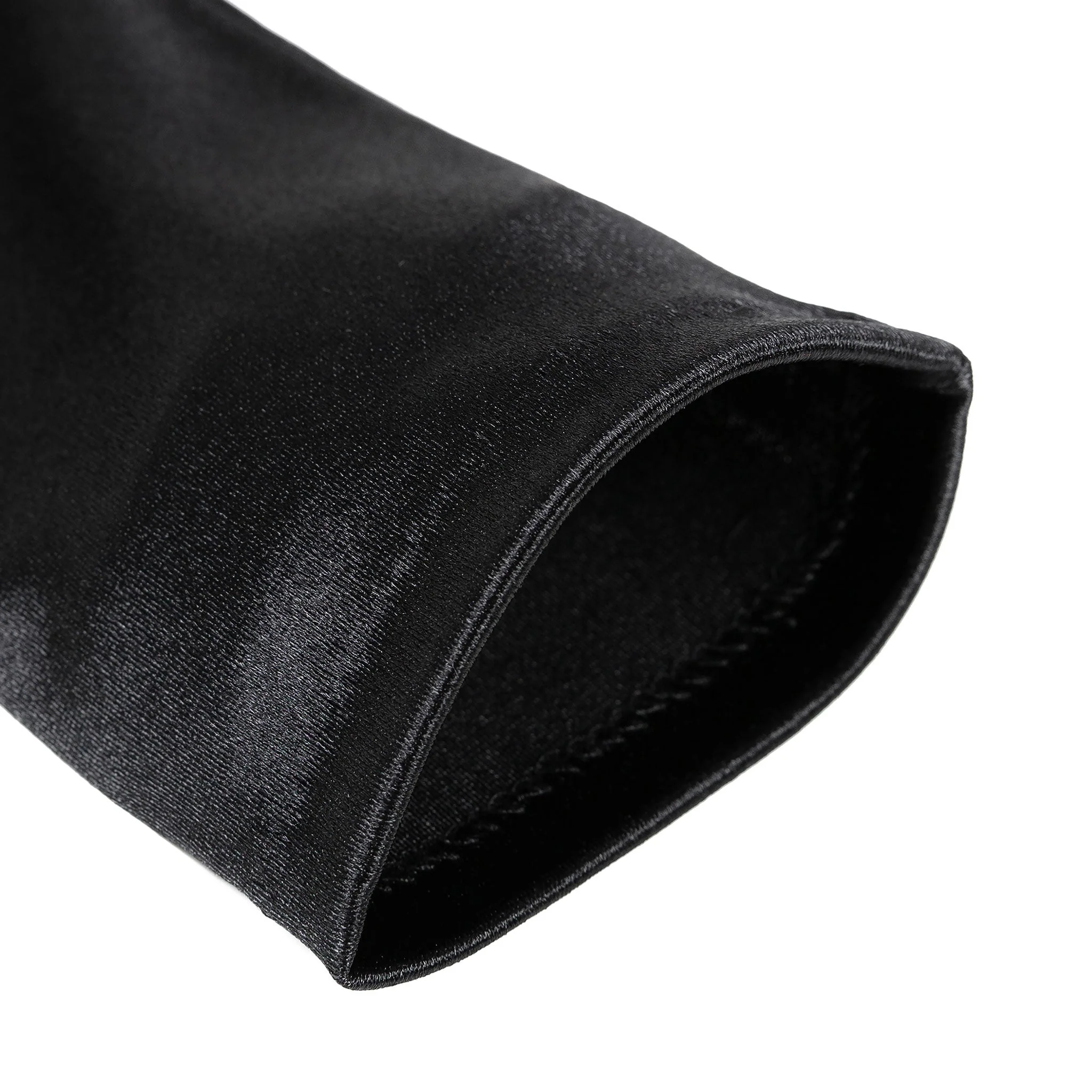 Women's Long Above-Elbow Satin Gloves - Image 56