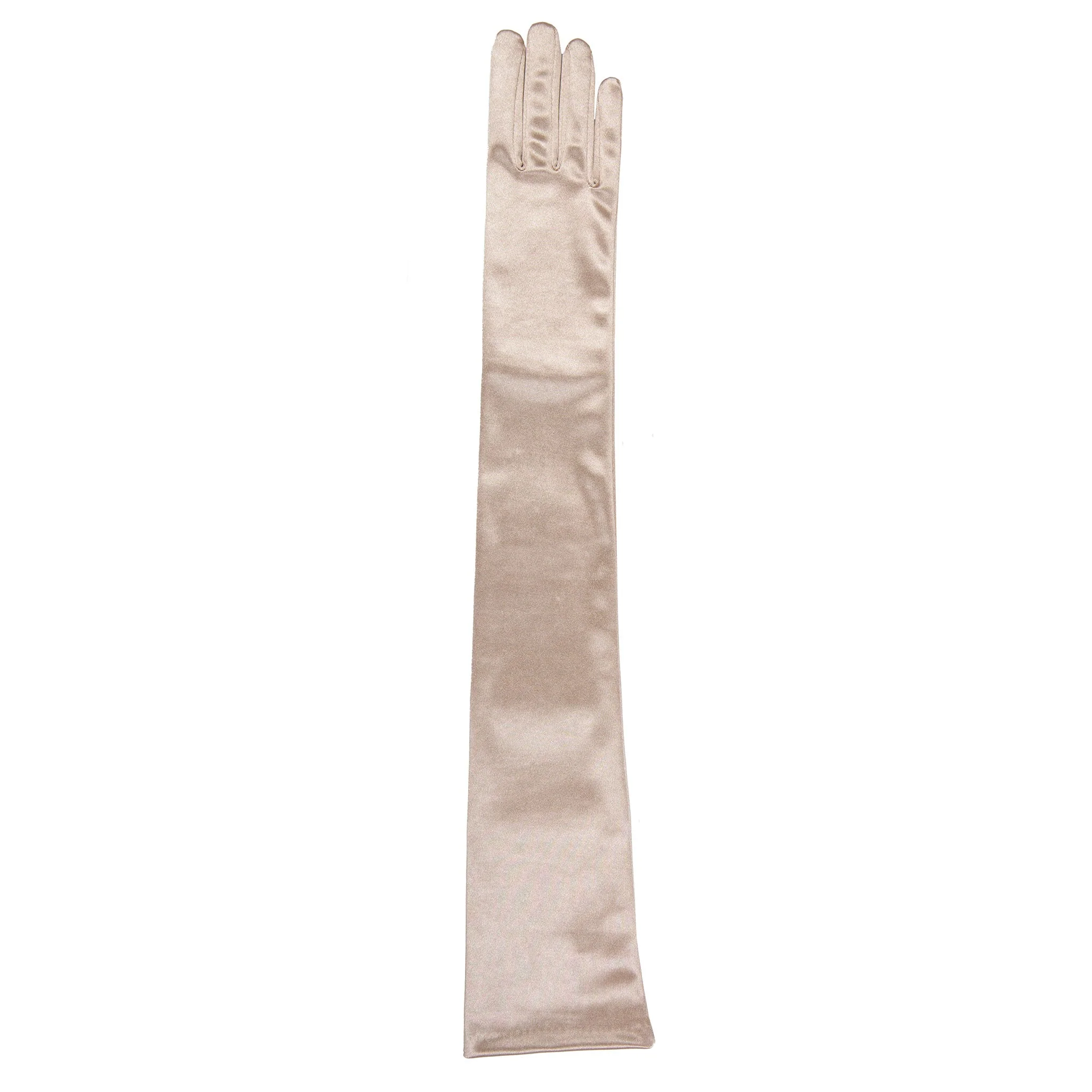 Women's Long Opera Satin Gloves - Image 101