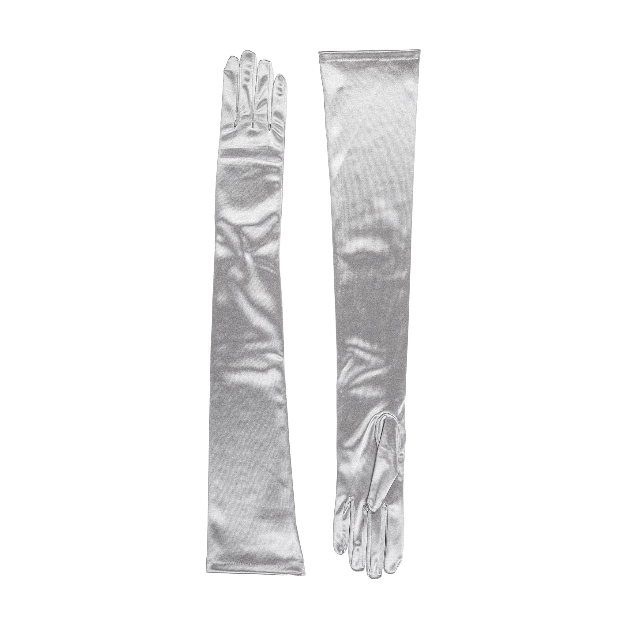 Women's Long Opera Satin Gloves - Image 111