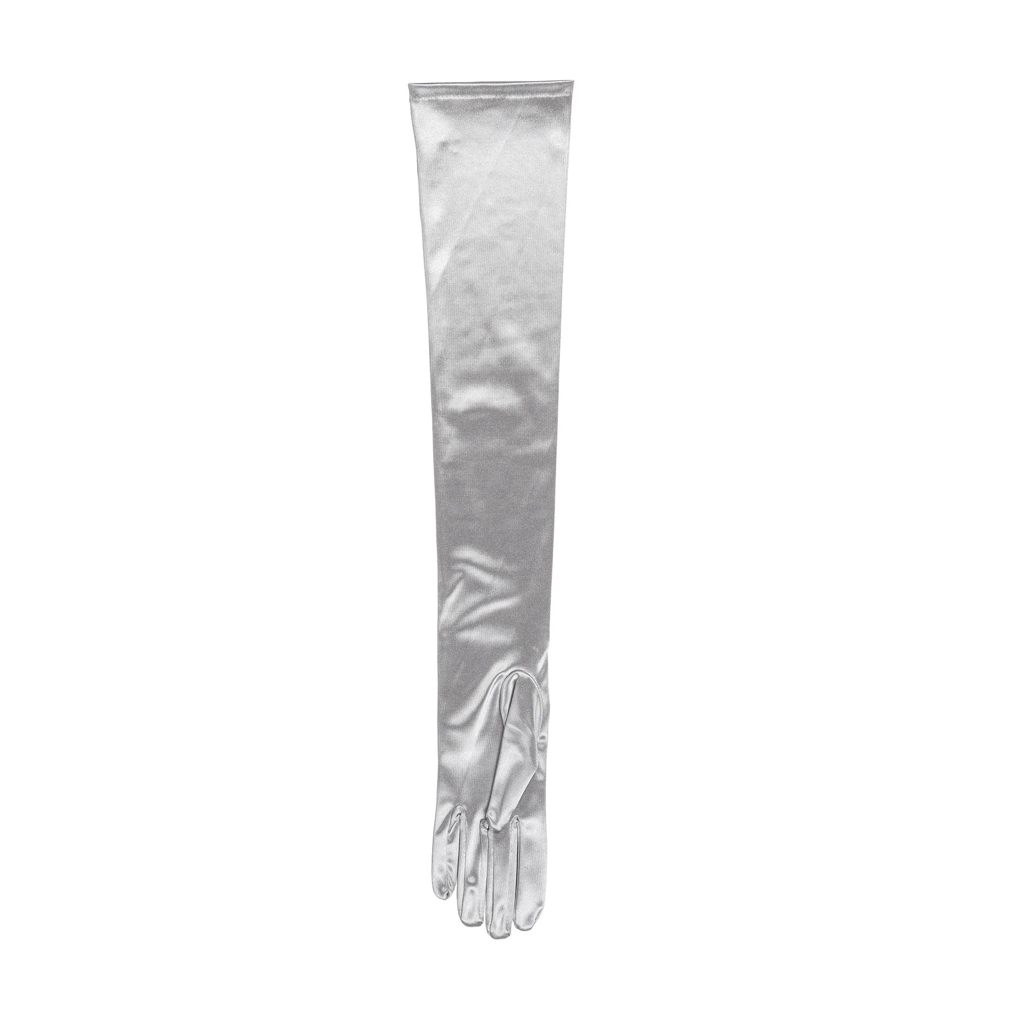 Women's Long Opera Satin Gloves - Image 114