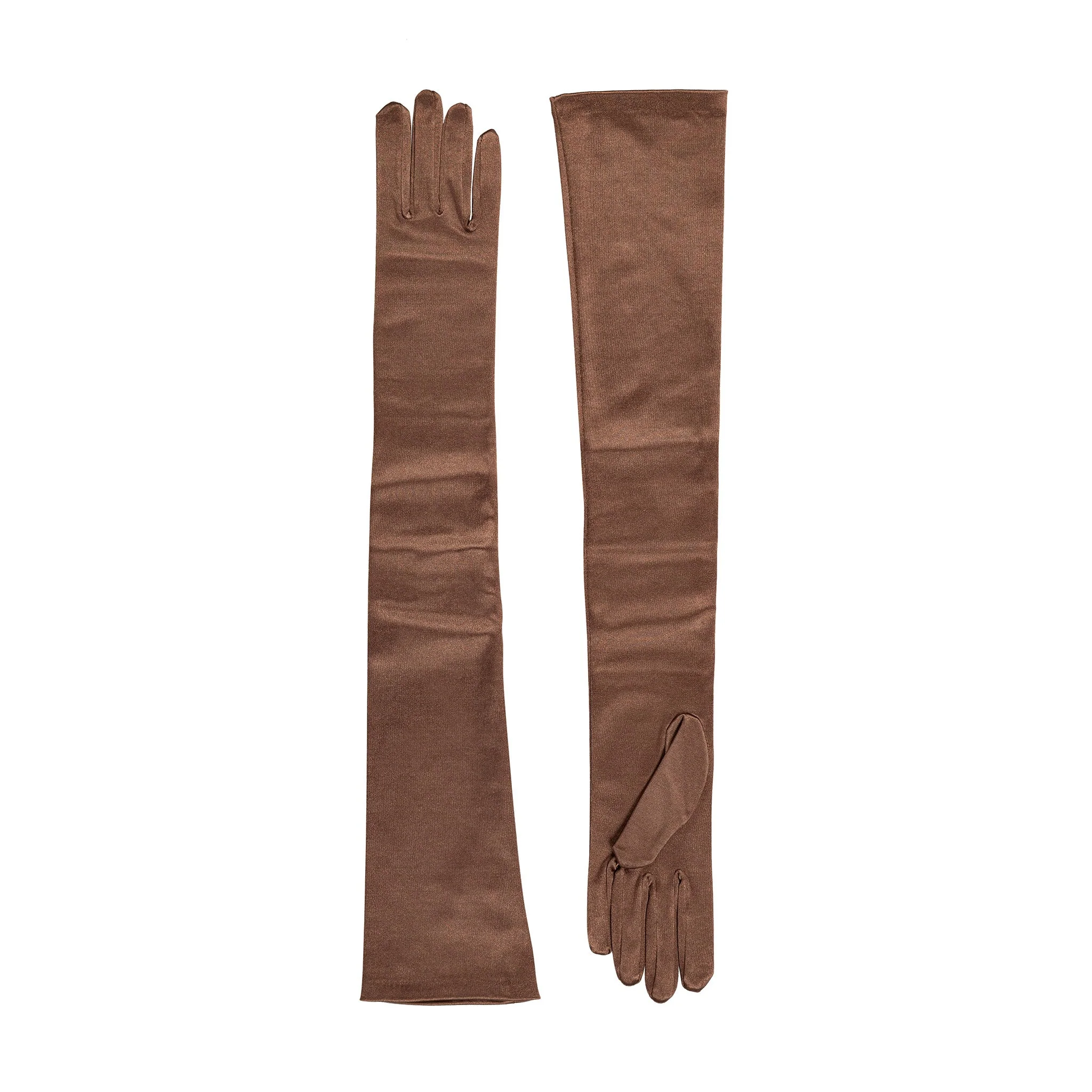 Women's Long Opera Satin Gloves - Image 133