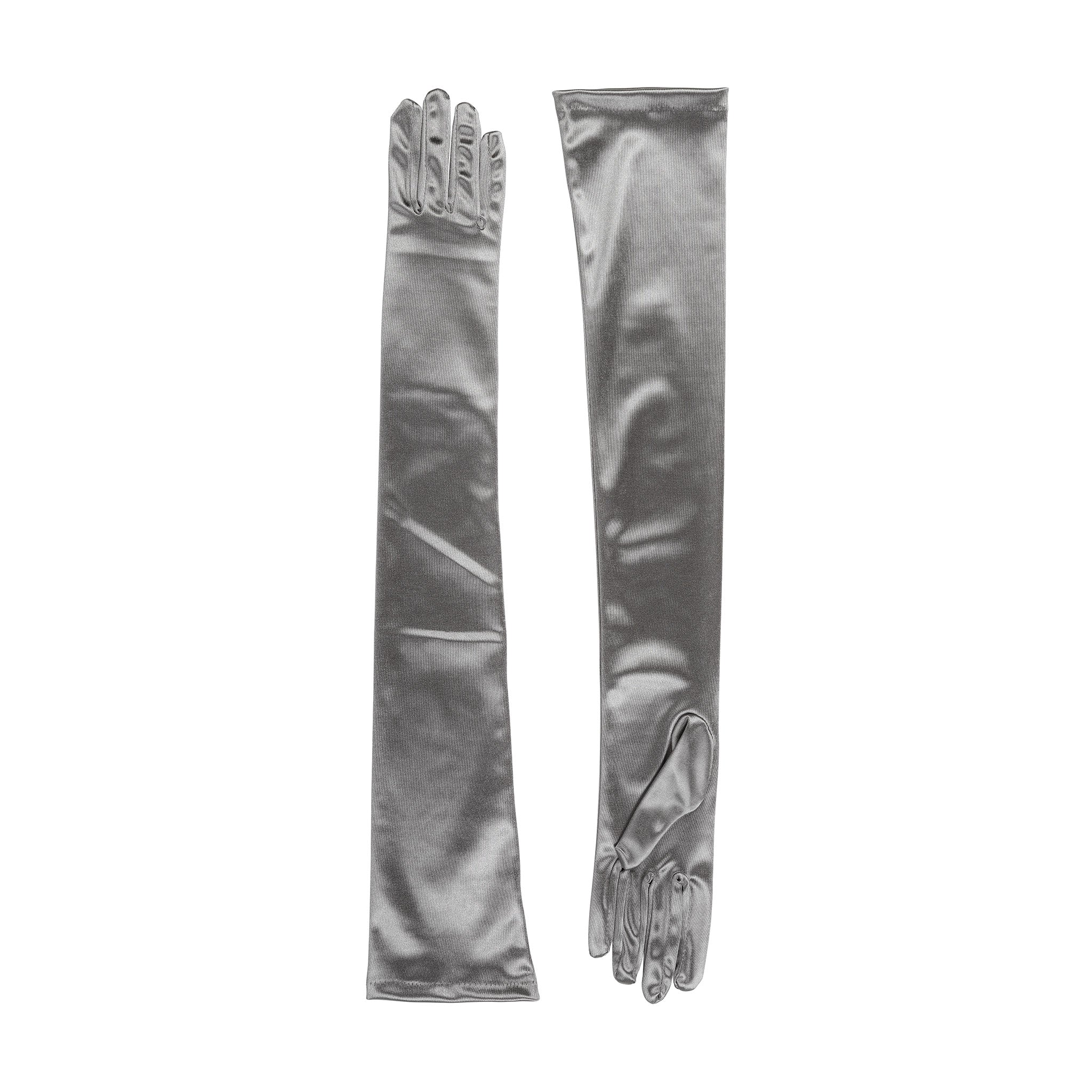Women's Long Opera Satin Gloves - Image 144