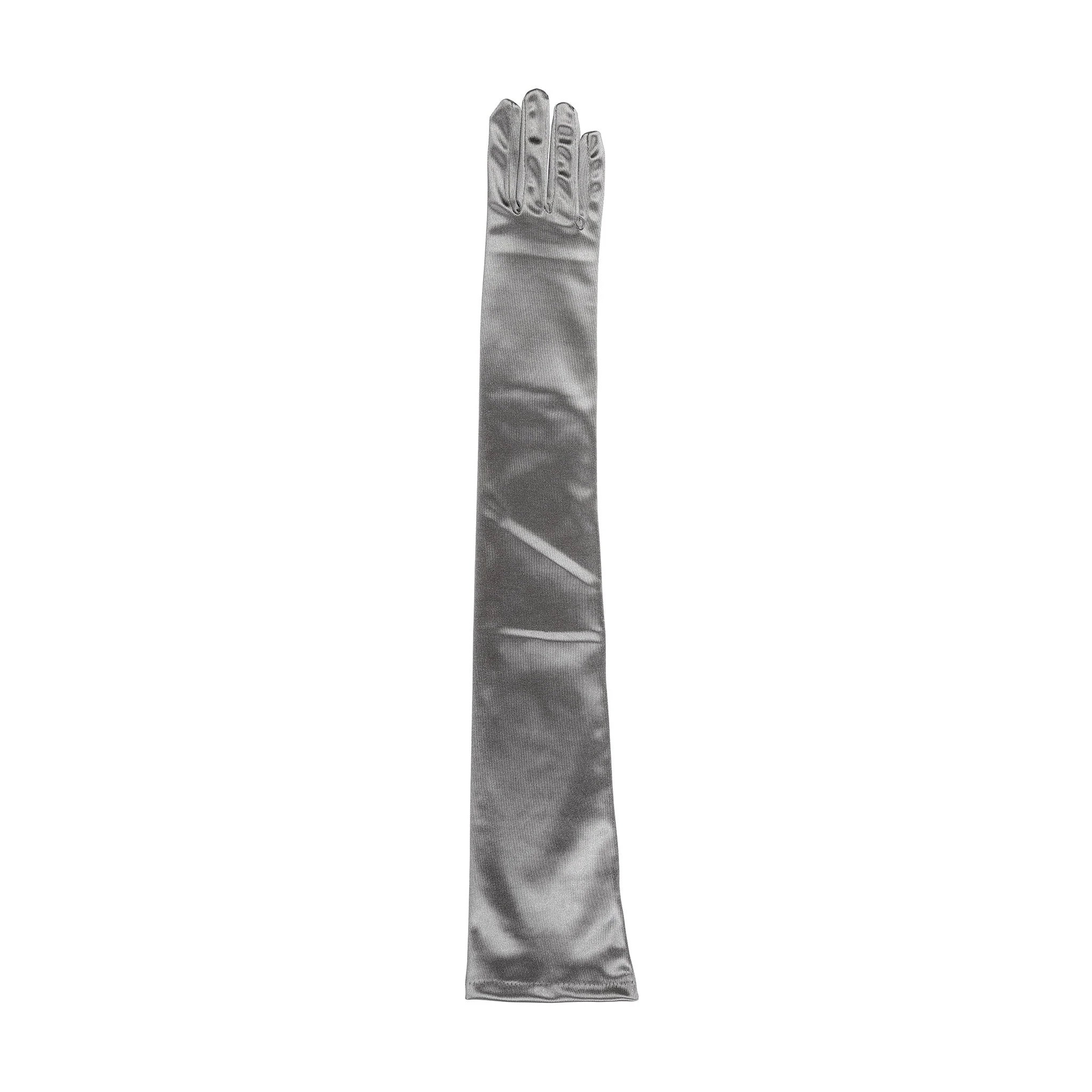Women's Long Opera Satin Gloves - Image 145