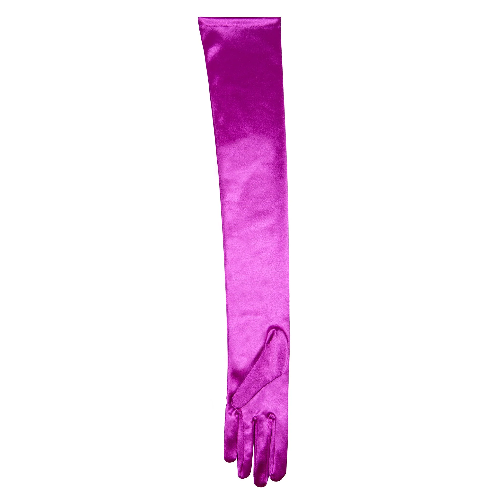 Women's Long Opera Satin Gloves - Image 169