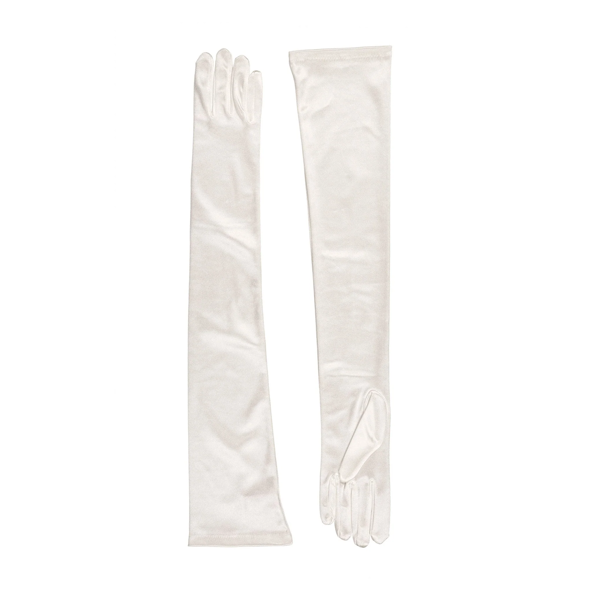 Women's Long Opera Satin Gloves - Image 17