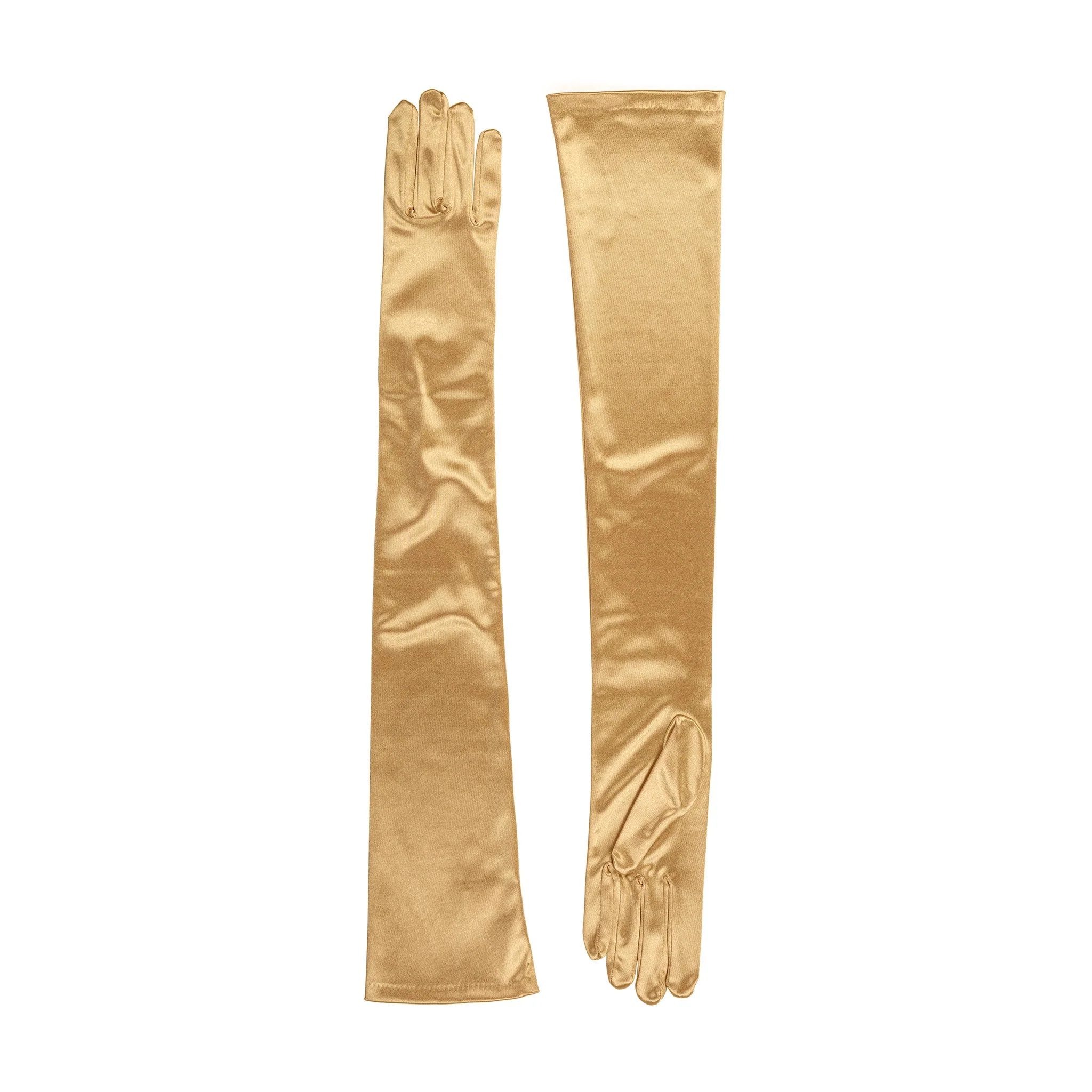 Women's Long Opera Satin Gloves - Image 177