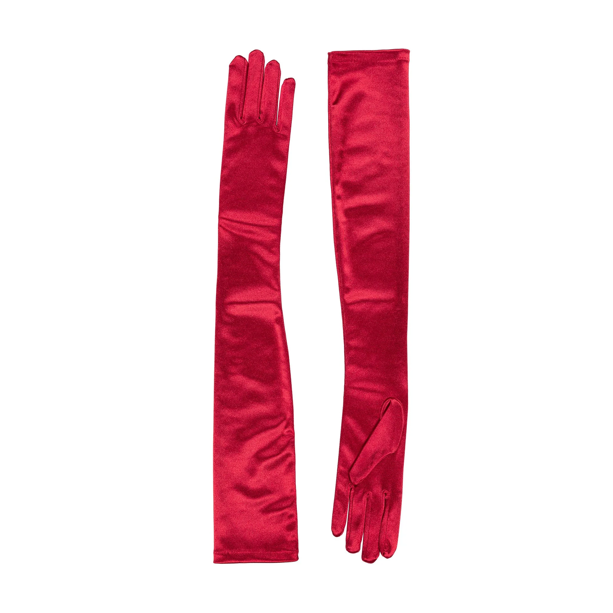 Women's Long Opera Satin Gloves - Image 188
