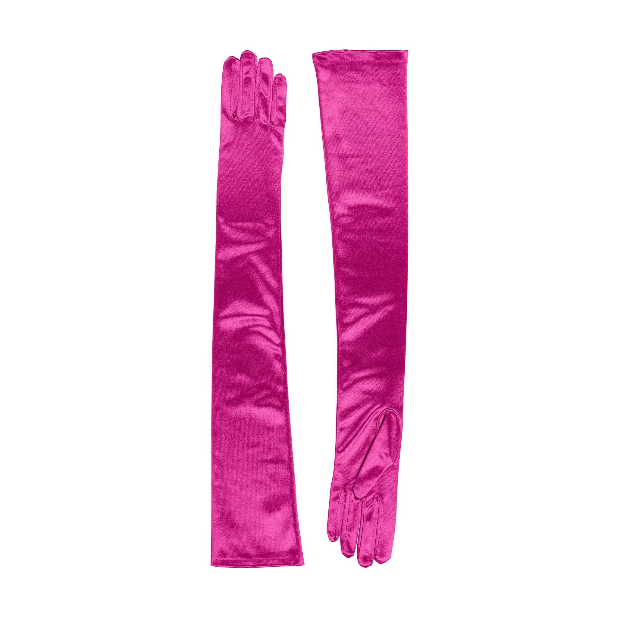 Women's Long Opera Satin Gloves - Image 29