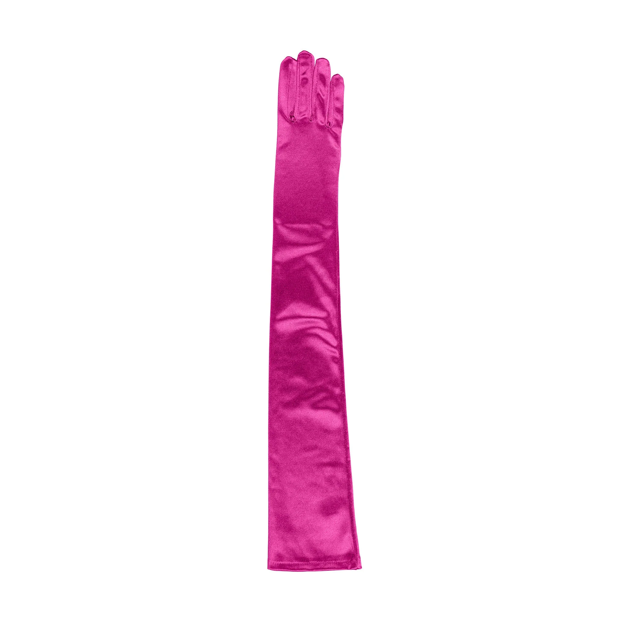 Women's Long Opera Satin Gloves - Image 30