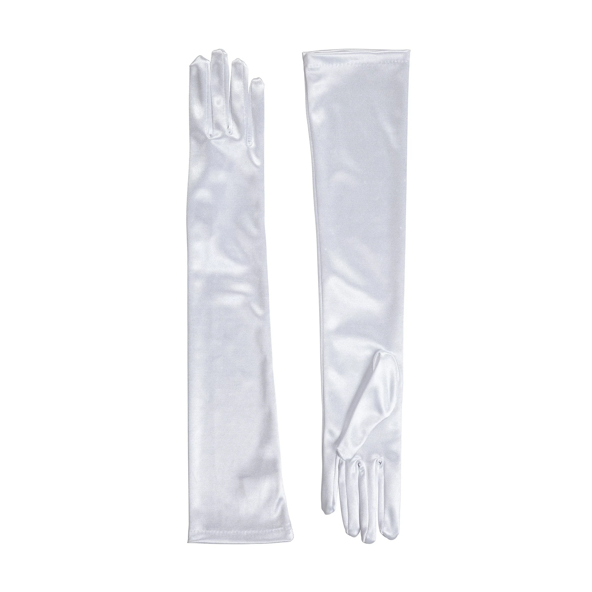 Women's Long Opera Satin Gloves - Image 40