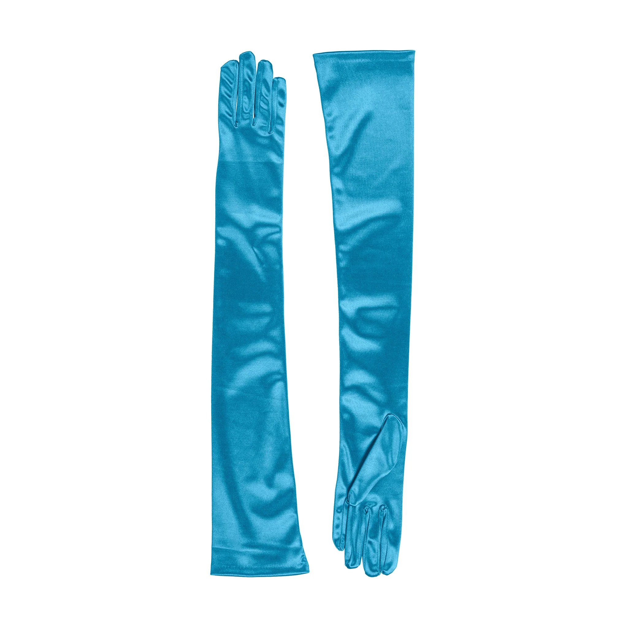 Women's Long Opera Satin Gloves - Image 52