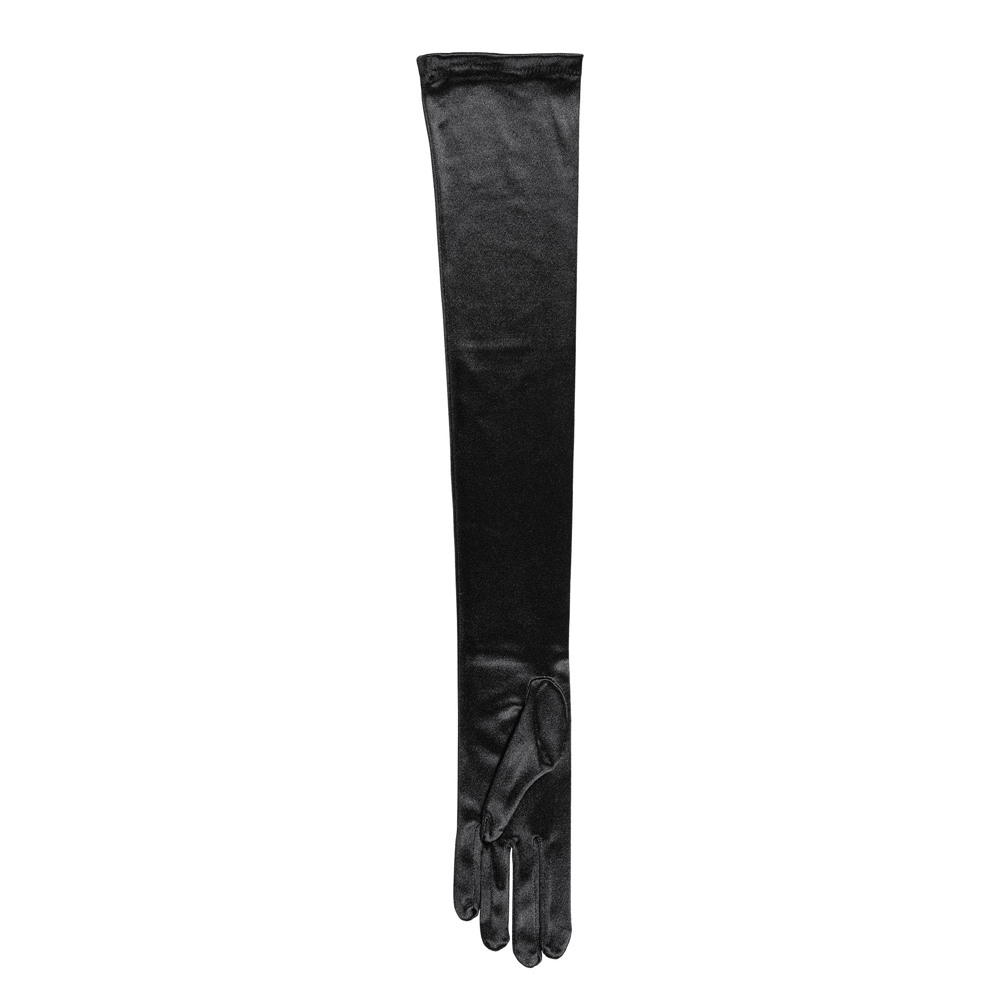 Women's Long Opera Satin Gloves - Image 7