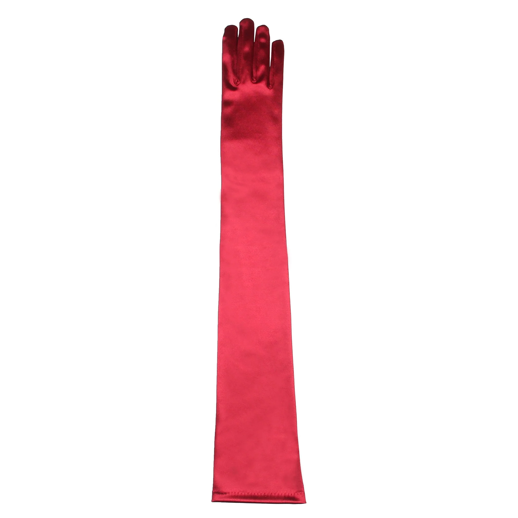 Women's Long Opera Satin Gloves - Image 78