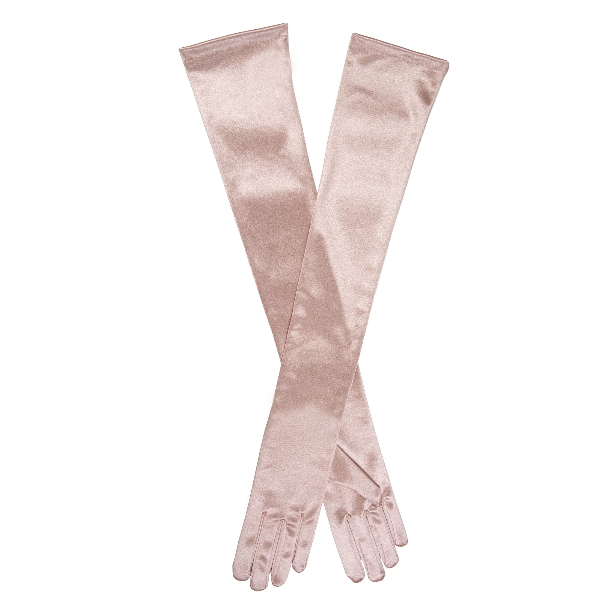 Women's Long Opera Satin Gloves - Image 85