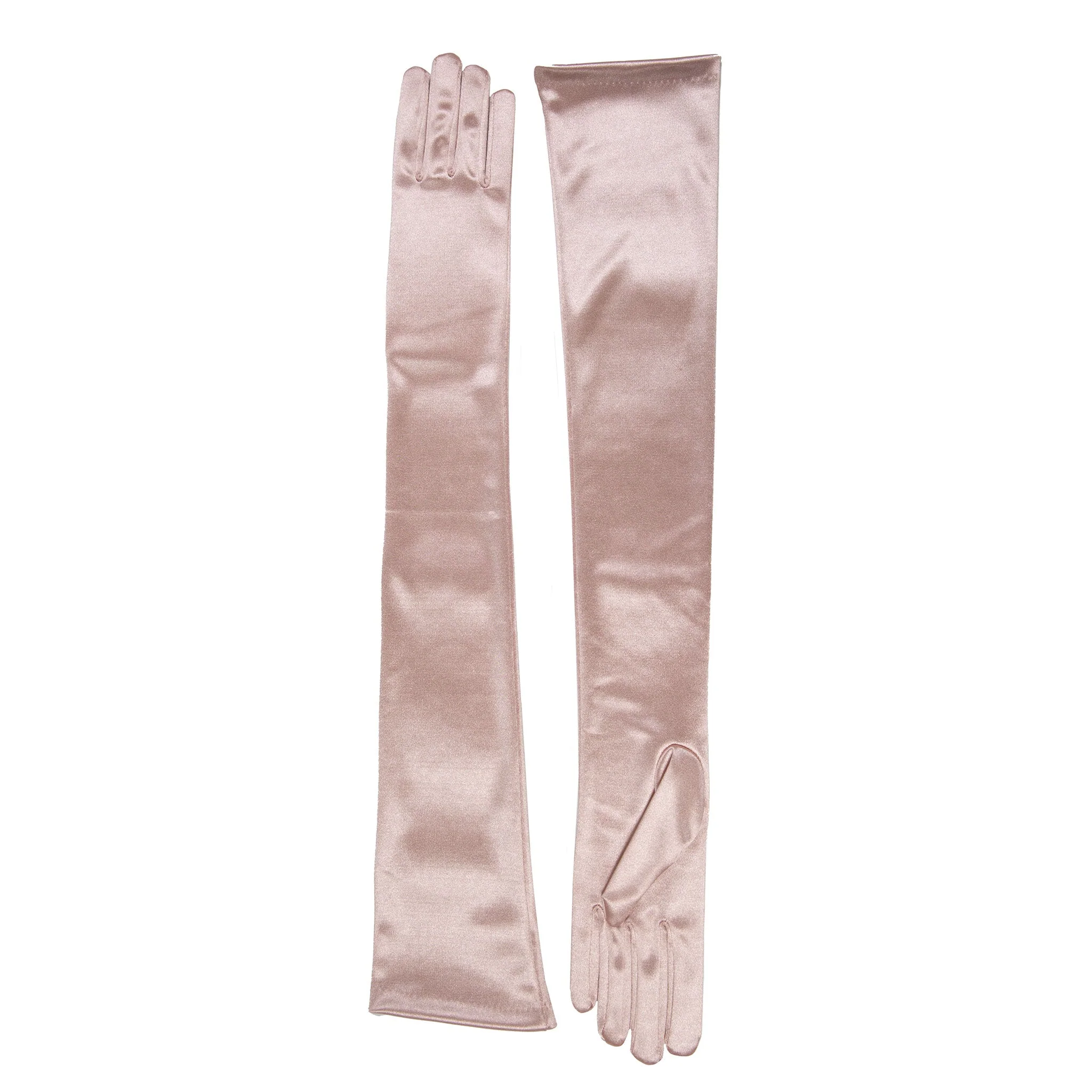 Women's Long Opera Satin Gloves - Image 88