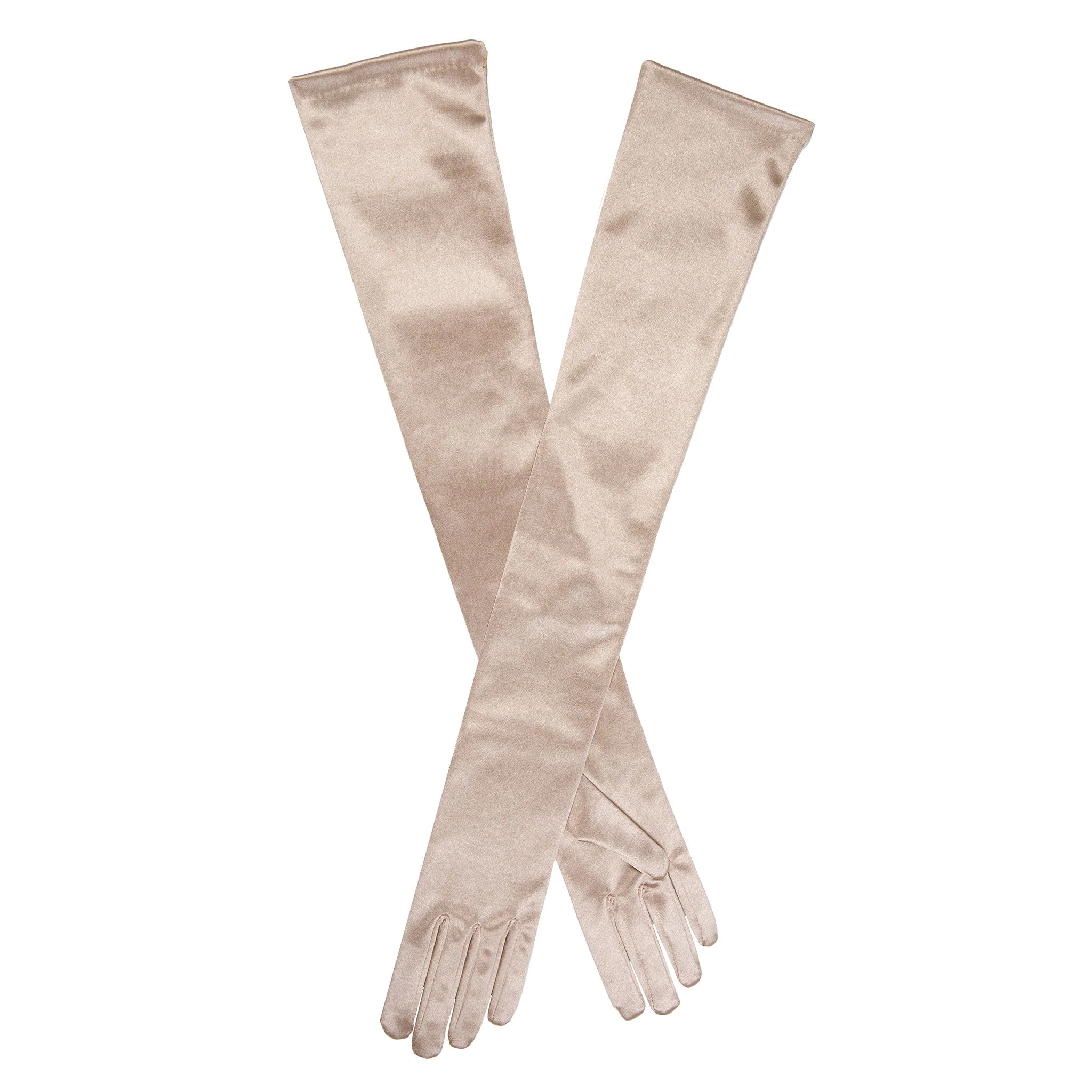 Women's Long Opera Satin Gloves - Image 97