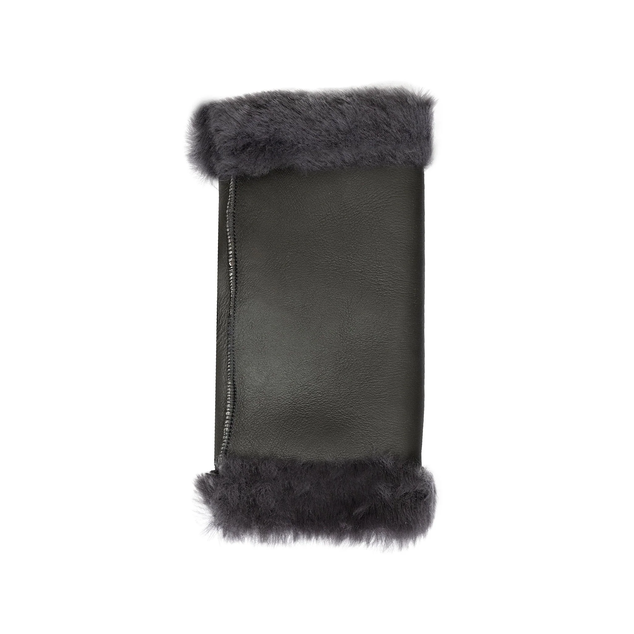 Women's Fingerless Sheepskin Mittens - Image 23